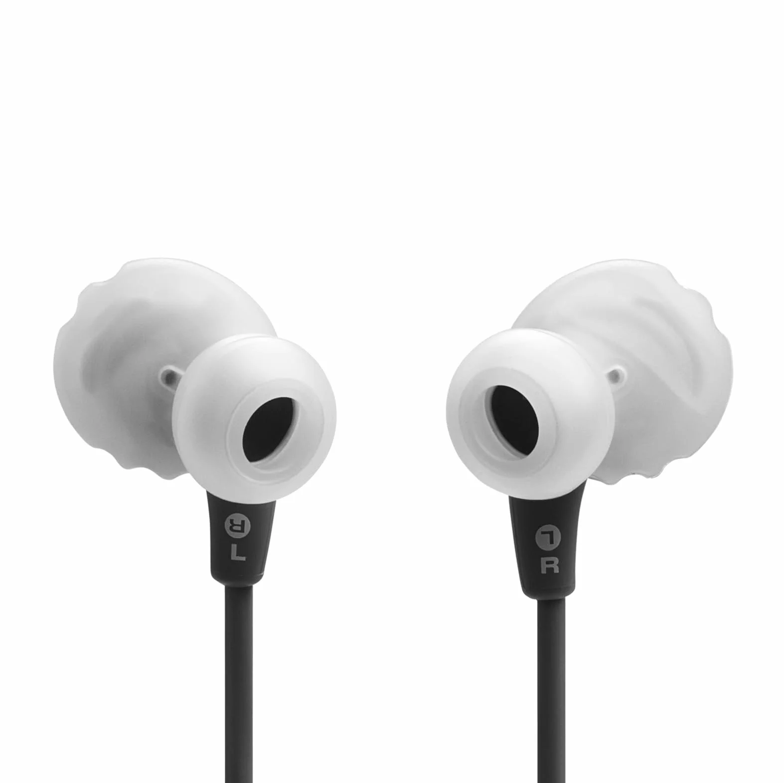 JBL Endurance Run 3 przewodowe słuchawki sportowe z technologią FlipHook i TwistLock, pyłoszczelne i wodoodporne IP65, dźwięk JBL Pure Bass, mikrofon liniowy i pilot, USB-C, czarne/szare
