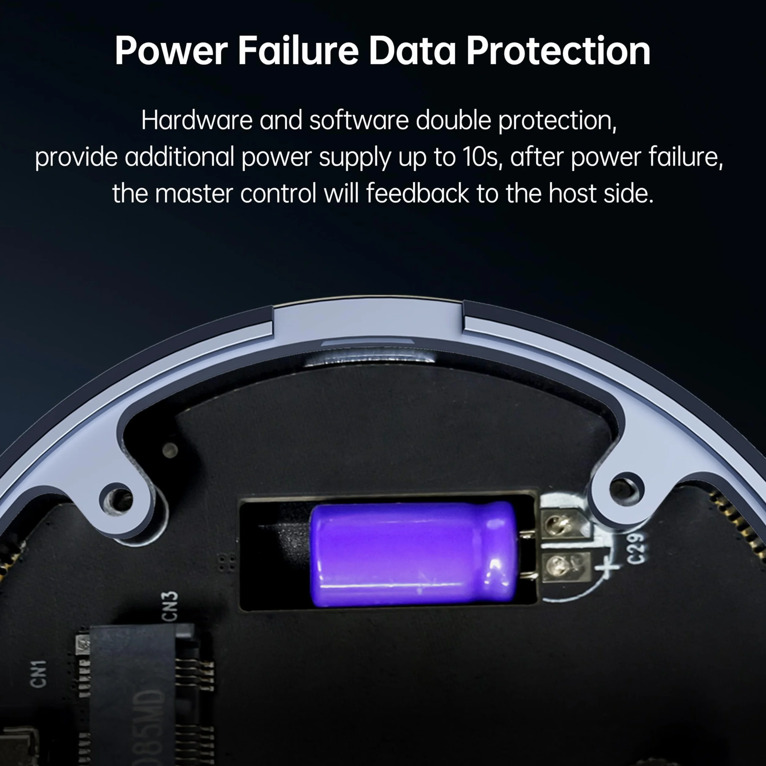 Magnetyczna obudowa BENFEI 10 Gb/s M.2 NVME SSD z ochroną przed utratą zasilania 10 s, MagSafe dla iPhone'a 15 Max ProRes, aluminiowa obudowa | Obsługuje ochronę przed utratą zasilania 10s dla iPhone'a 15 Max ProRes, aluminiowa obudowa