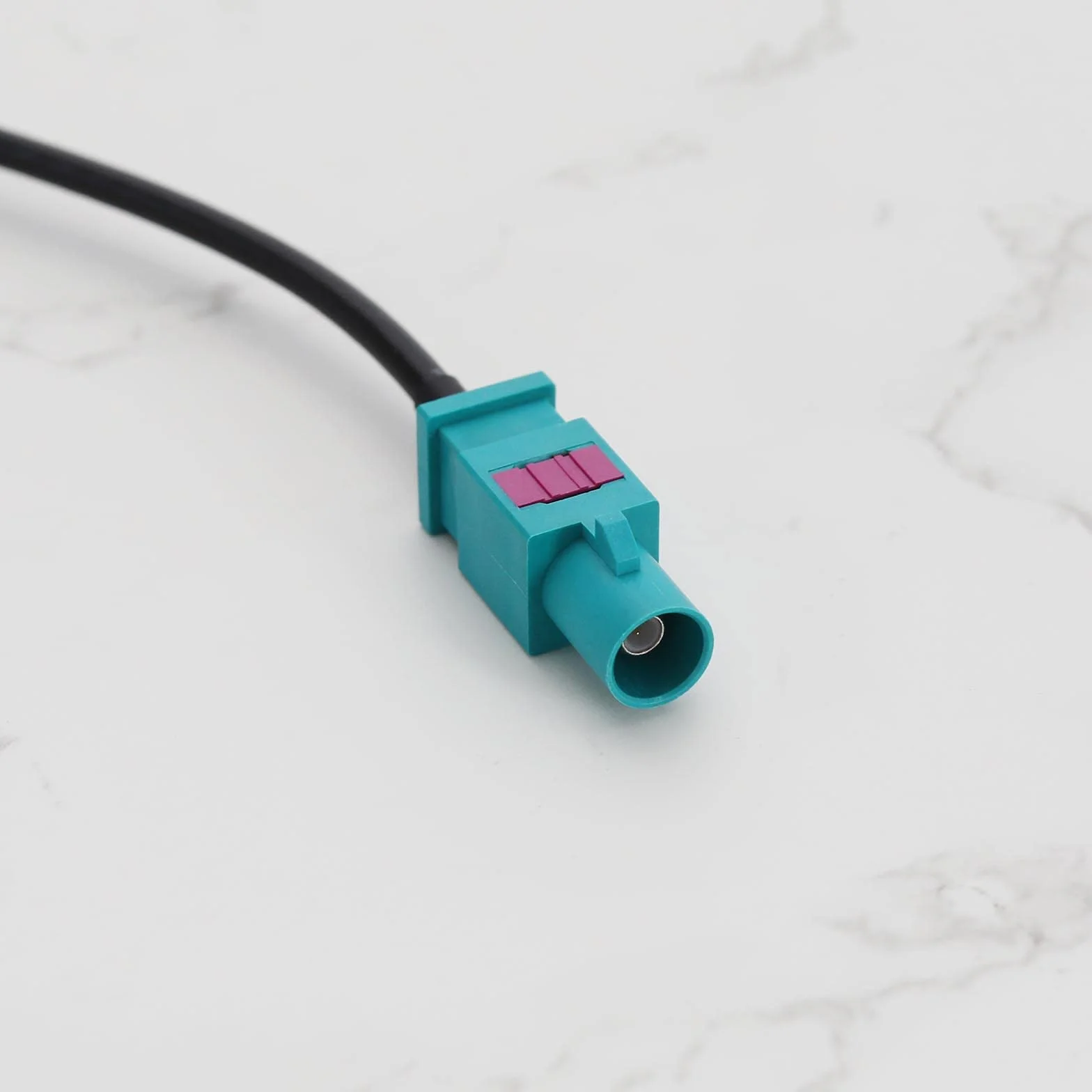 Fakra Z wtyczka męska GT5 adapter anteny RG174 20 cm do GPS radia FM/AM satelitarnego
