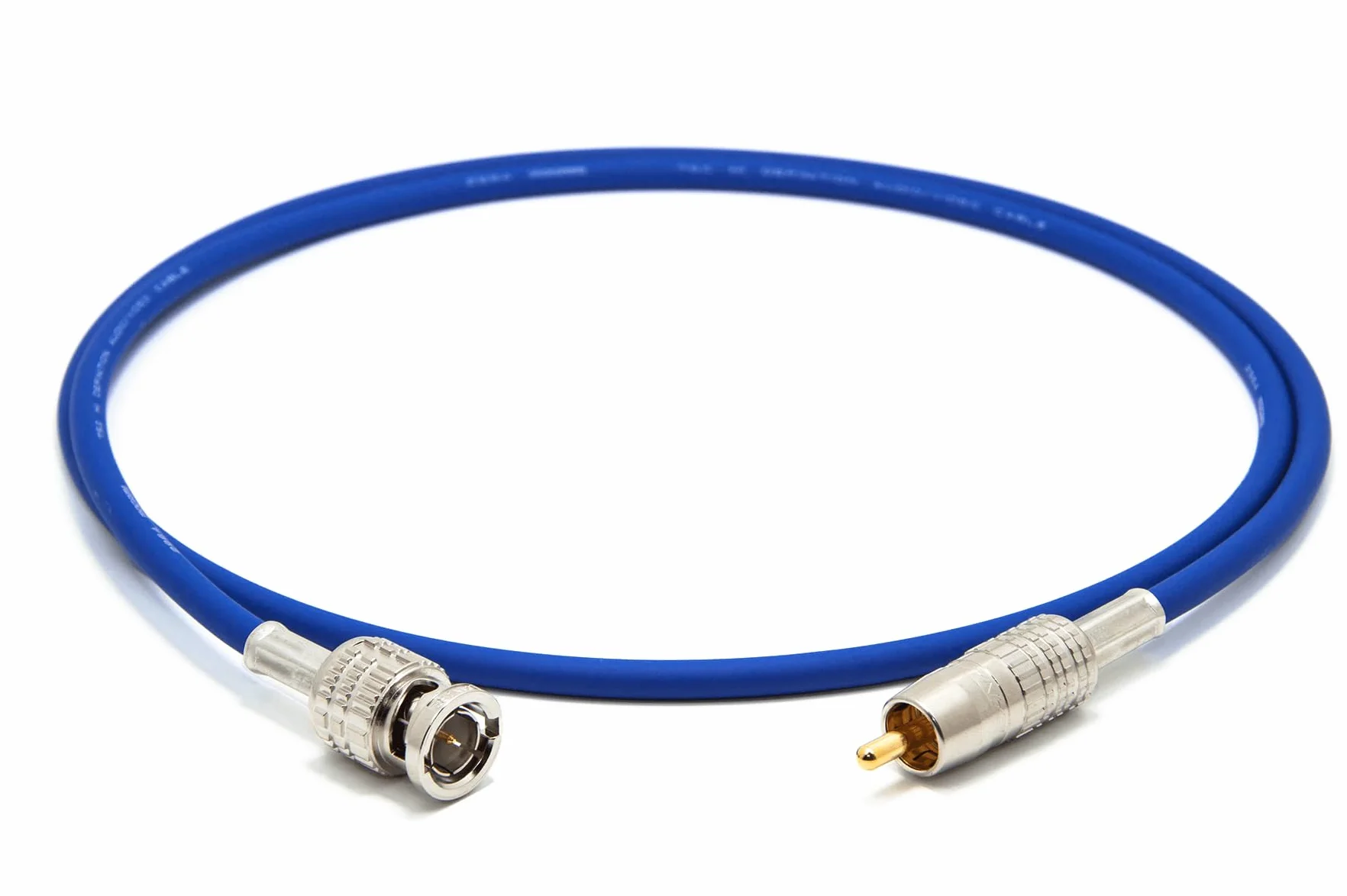 enoaudio Mogami 2964 kabel koaxialny High-Definition, cyfrowy 75 Ohm | Canare Gold RCA - BNC | HiFi, 1 m
