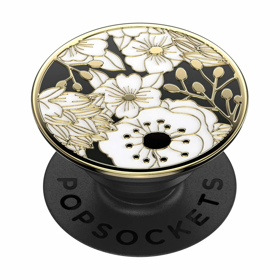 Popsockets Popgrip Enamel Wild Flowers Uchwyt do Telefonu, Wielokolorowy, 39 x 39 x 8 mm