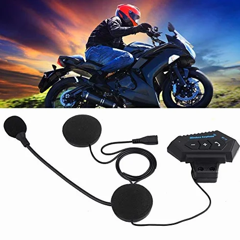 Zestaw słuchawkowy do kasku Gorgeri, 1 para Zestaw słuchawkowy Bluetooth do kasku motocyklowego Słuchawki Głośniki Połączenia głośnomówiące Zasięg transmisji 20-30M