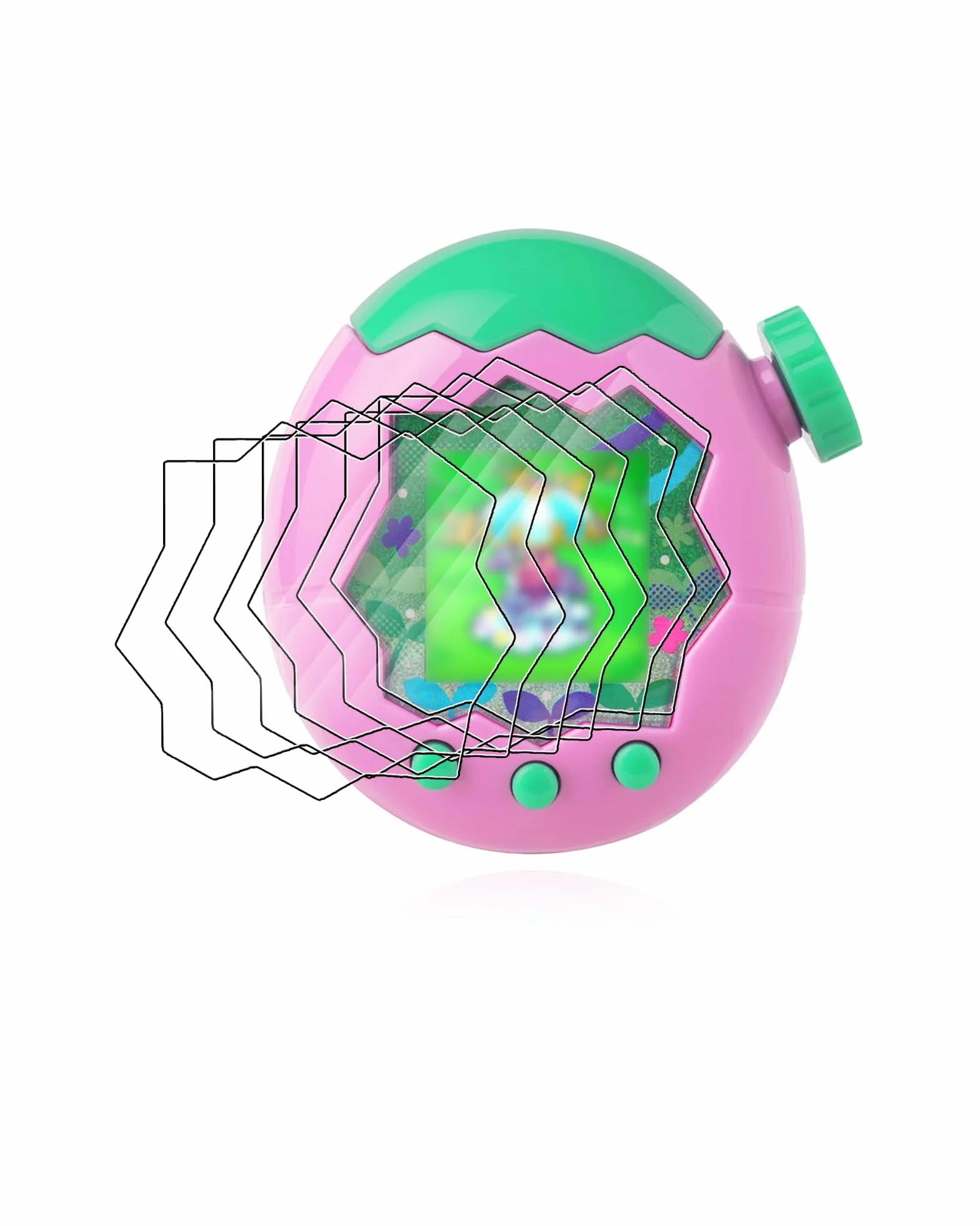 Folia ochronna na ekran TPU do Tamagotchi Paradise – wysoka przejrzystość, toergy bez pęcherzyków powietrza, odporna na zarysowania, odporna na odciski palców (6-pak)