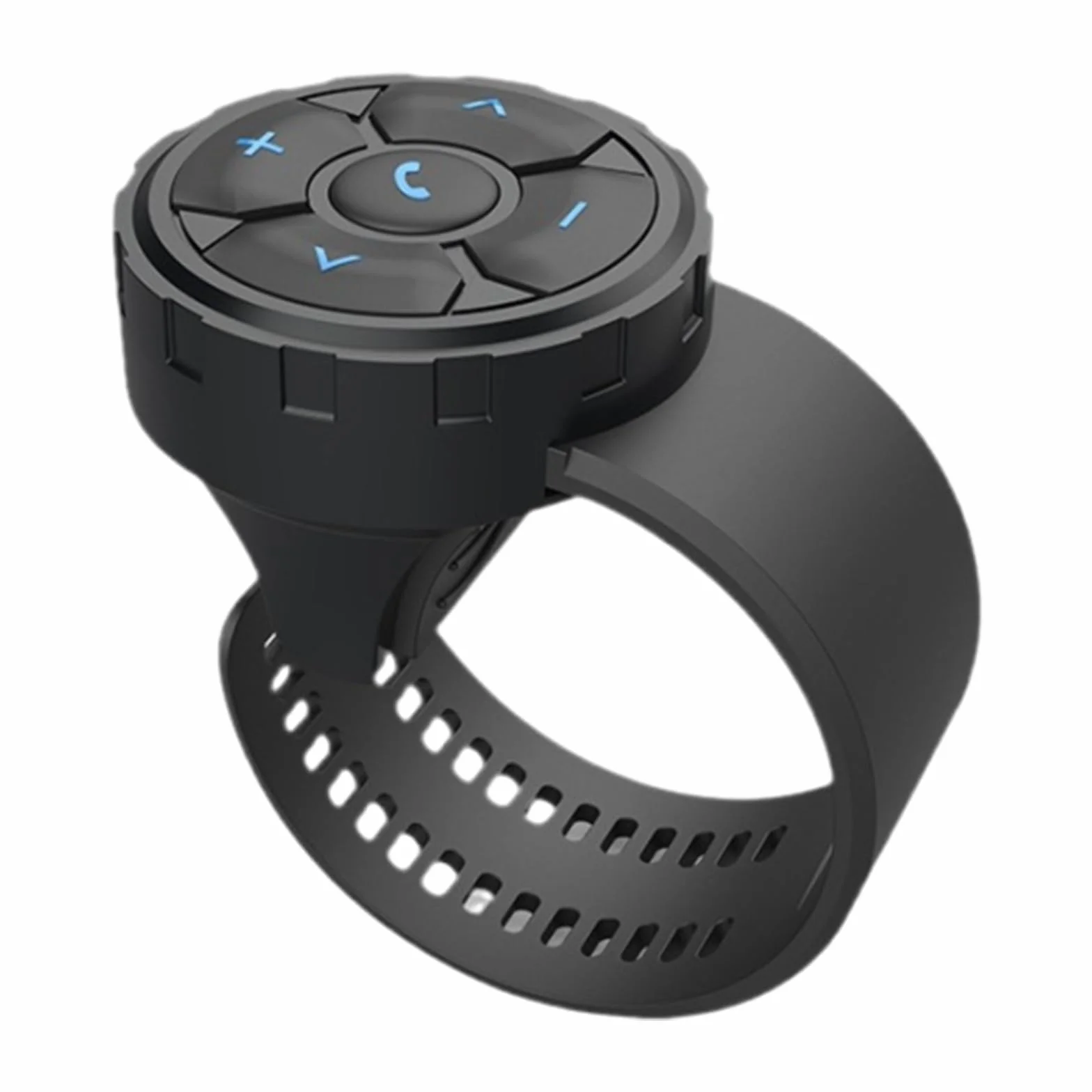 VOBOR Przycisk multimedialny Bluetooth, bezprzewodowy pilot zdalnego sterowania Bluetooth, wodoodporny pasek IP67, kontroler telefonu do motocykla, roweru samochodowego