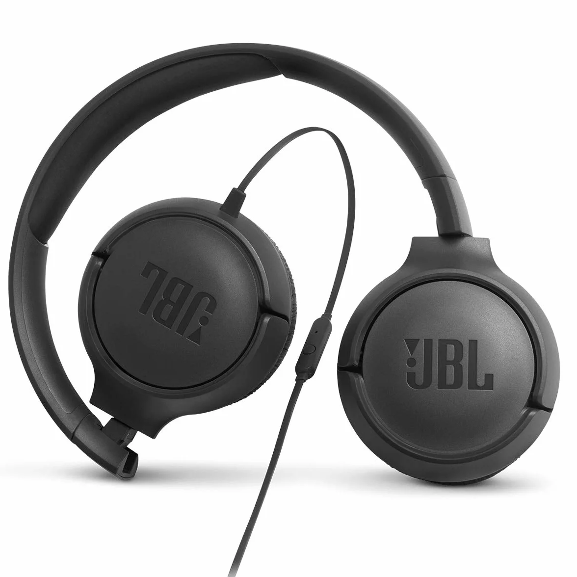 JBL Tune 500 Binaural Wired Black Mobilny zestaw słuchawkowy - mobilne zestawy słuchawkowe (przewodowe, opaski na głowę, Binaural, Circumaural, 20-20000 Hz, czarny)