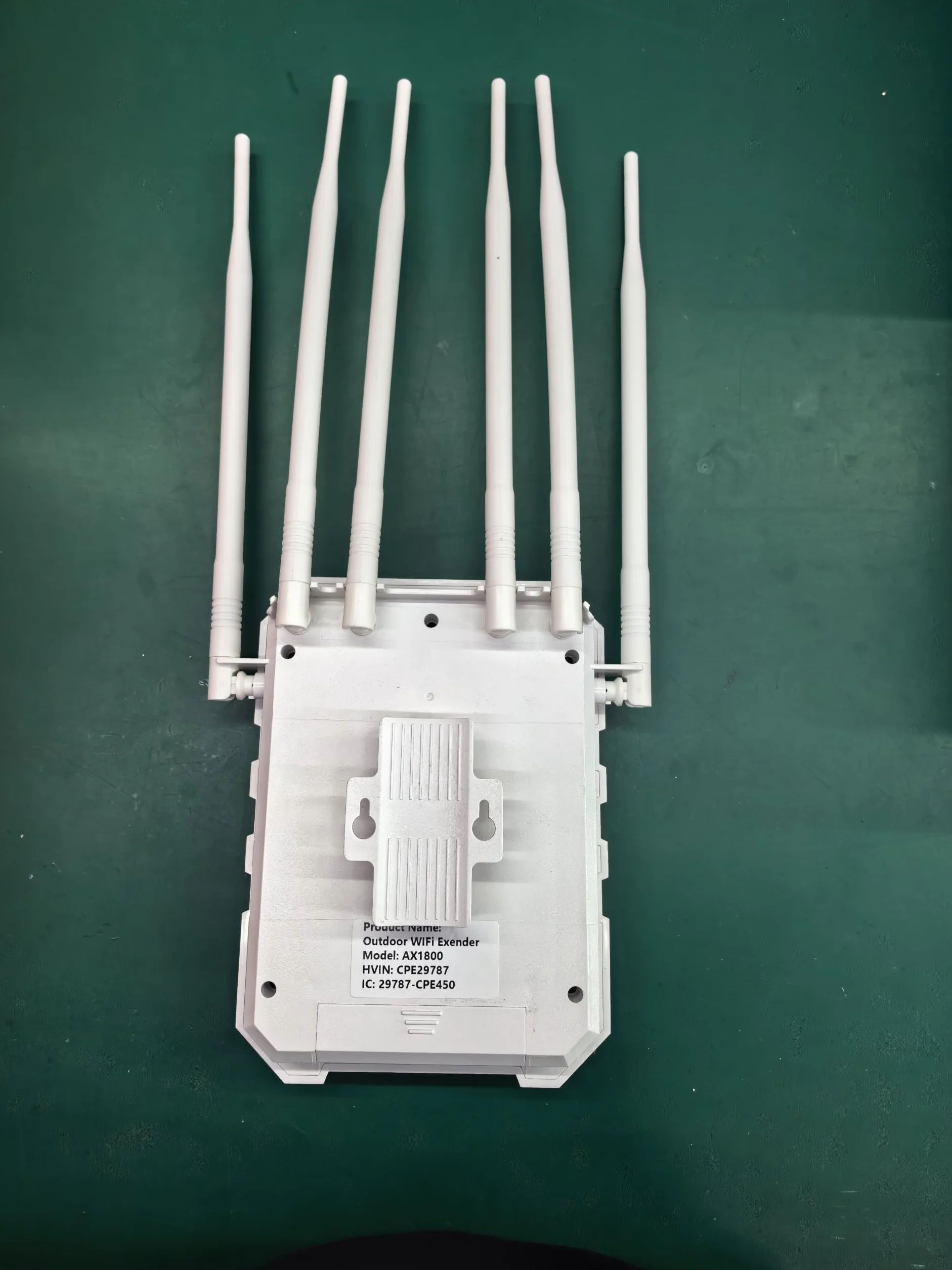 AX1800 Wzmacniacz WiFi 6 zewnętrzny, odporny na warunki atmosferyczne IP67, pasywny PoE, odpowiedni do użytku na podwórku