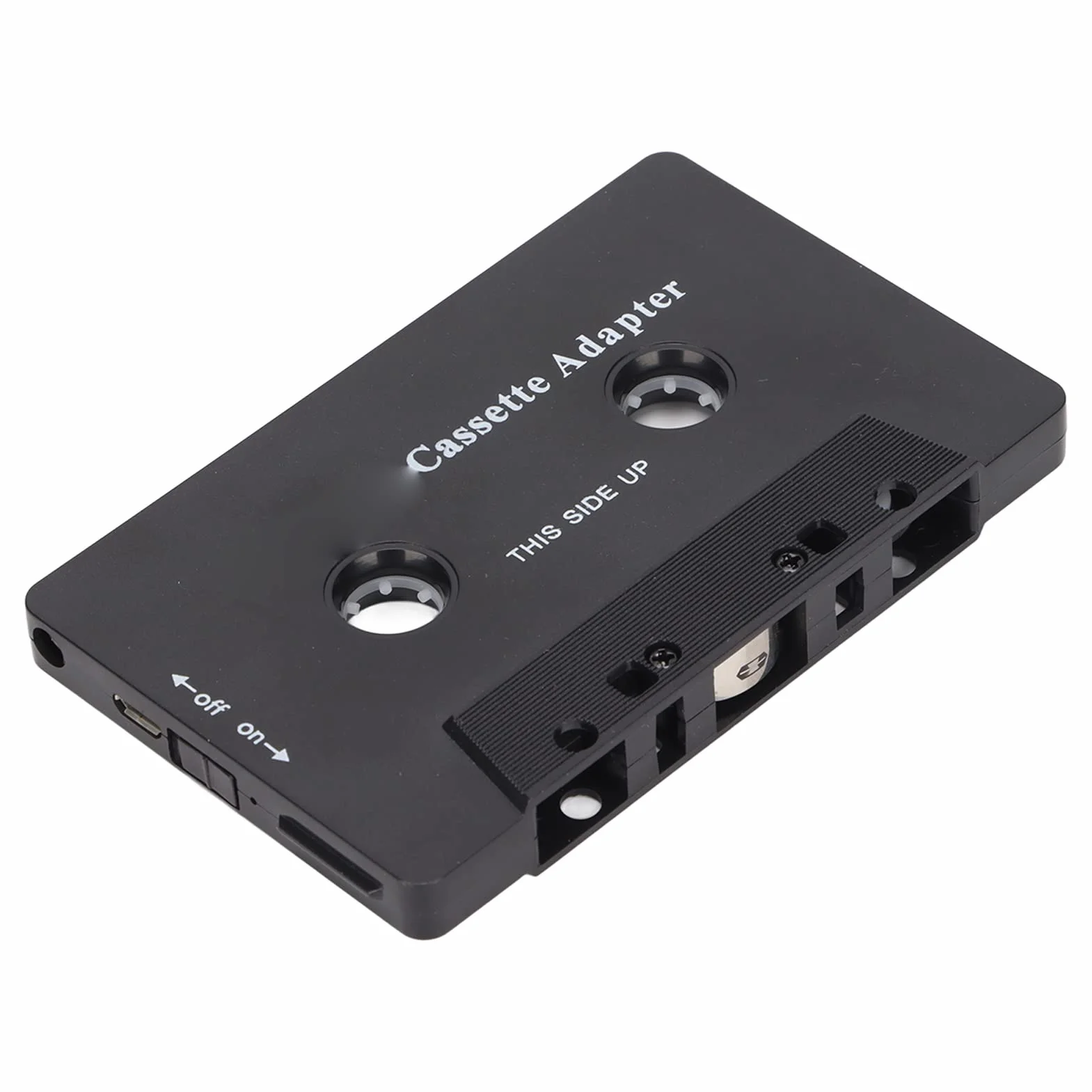 Samochodowy Sprzęt Audio Bluetooth Bezprzewodowy Adapter Kasetowy, Redukcja Szumów Stereo High Fidelity Tape Aux Receiver do Tabletu Samochodowego
