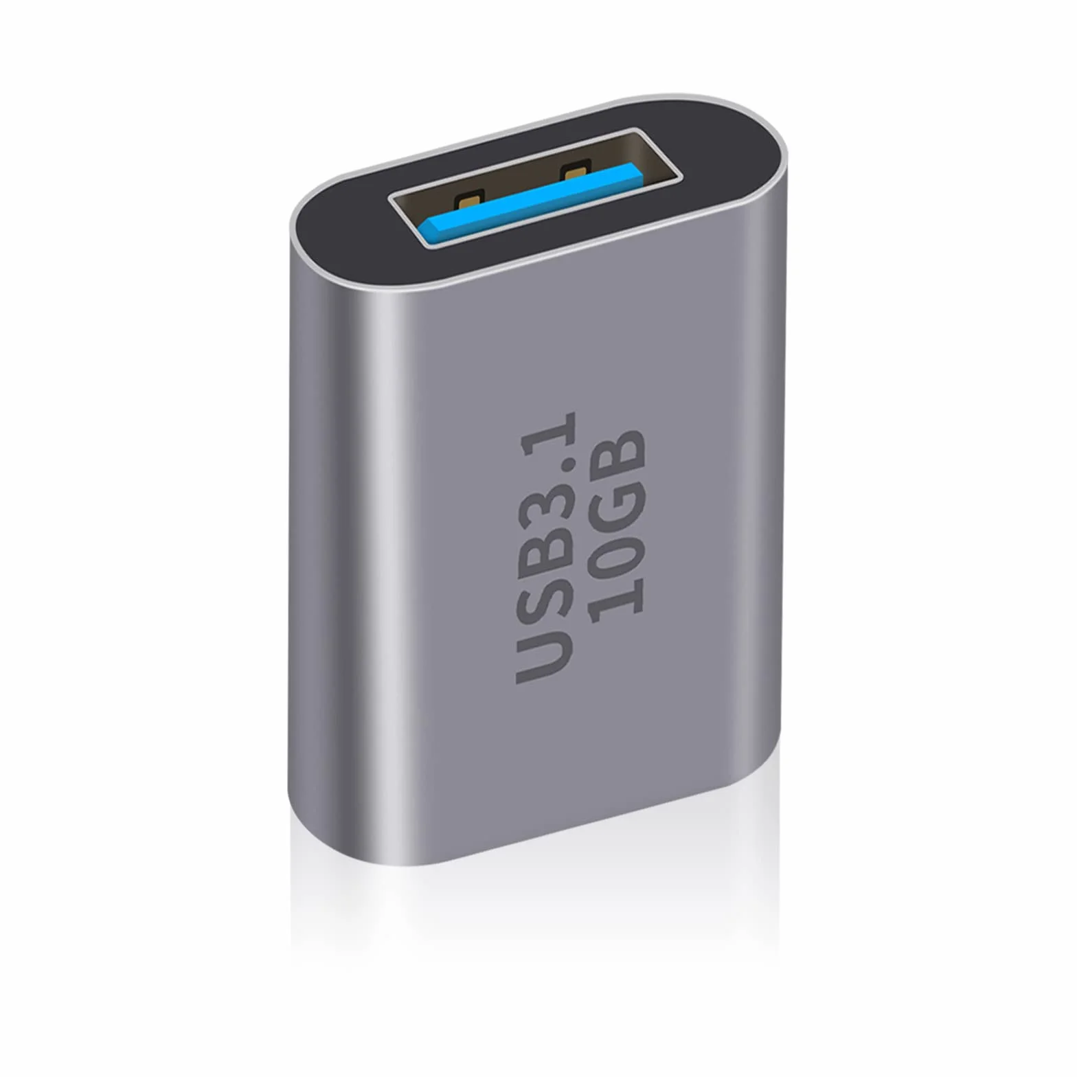 Duttek Adapter USB C żeński na USB 3.1 Gen 2, dwukierunkowy adapter typu C na typ A 10 Gb/s, adapter OTG, obsługuje synchronizację danych i ładowanie do laptopa, komputera, iPhone'a, MacBooka Pro,