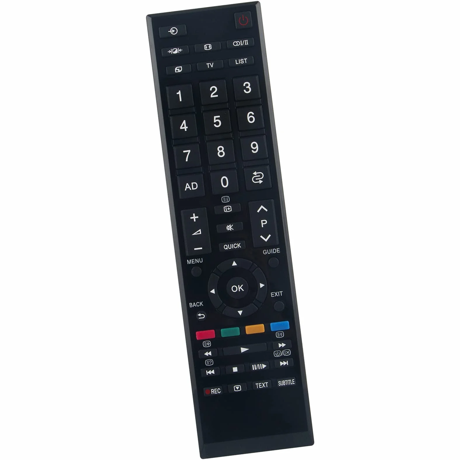 ALLIMITY CT 90420 Pilot Zamienny Pasujący do Toshiba LED Smart TV CT-90420 32RL938 32RL933G 32RL938F 32RL938G 32RL939G 32SL970G 40RL933 40RL938 40RL938F 40RL958B 40SL970G