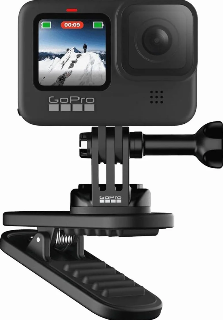 GoPro Zestaw podróżny (magnetyczny klips obrotowy, krótka i kompaktowa obudowa) – oficjalne akcesoria GoPro