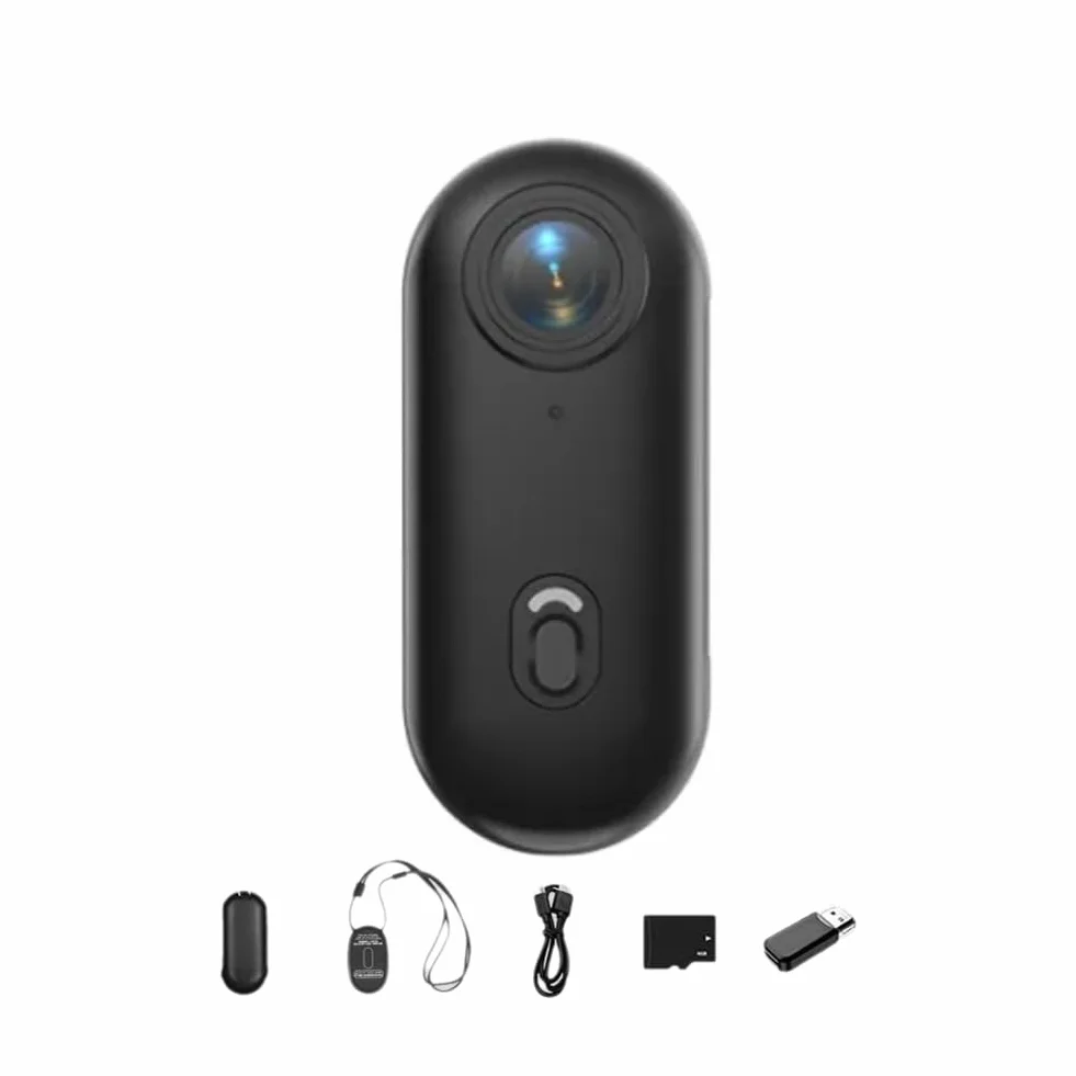 Do pracy Podróży Zwierzę Pływanie Jazda Na Rowerze 4K Kamera Działania kciuka 1080P POV WIFI Kamera ciała z 128G Przechowywanie kart A