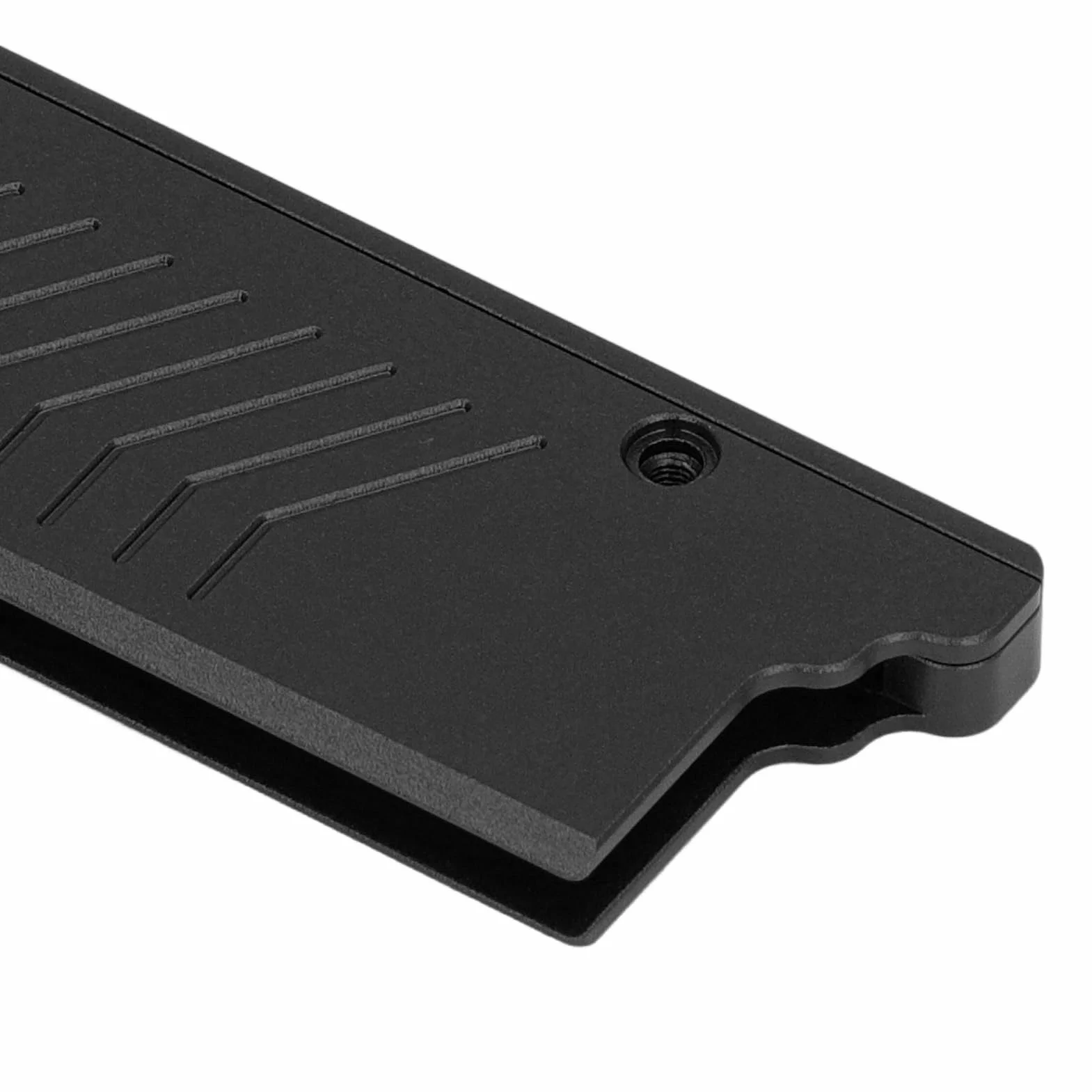 Dpofirs Pamięć RAM Cooler Wydajny Dwustronny Radiator ze Stopu Aluminium dla DDR1 DDR2 DDR3 DDR4 ECC, łatwa Instalacja Zapewniająca Bezpieczeństwo Pamięci Komputera Stacjonarnego (BLACK)