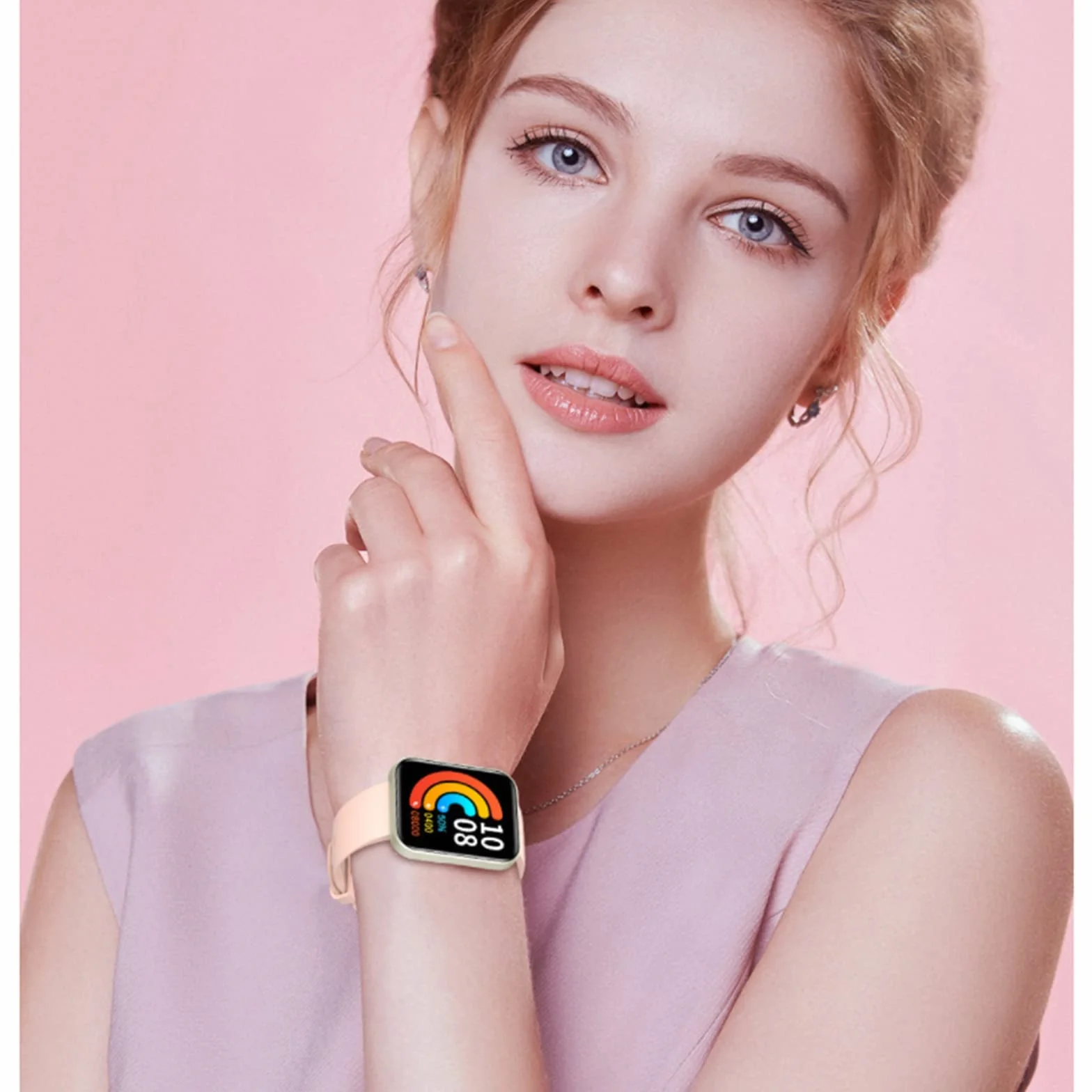Inteligentny zegarek Fitness Tracker dla kobiet Mężczyźni Smartwatch 1.69 cala z muzyką Bluetooth Połączenie przychodzące IP68 Wodoodporny zegarek sportowy z licznikiem kroków Zegarek fitness dla