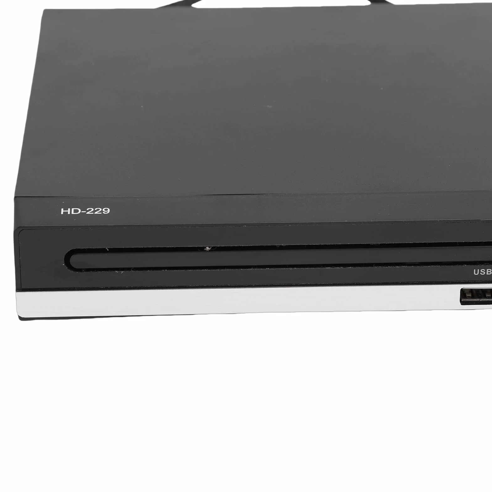 Cocoarm Odtwarzacz DVD, Odtwarzacz CD HD 1080P z Wyjściem, Odtwarzanie We Wszystkich Regionach Przez USB i Wejście Mikrofonowe 6,5 Mm, Kompaktowy Telewizor DVD z ABS dla Domowego Zestawu Stereo i