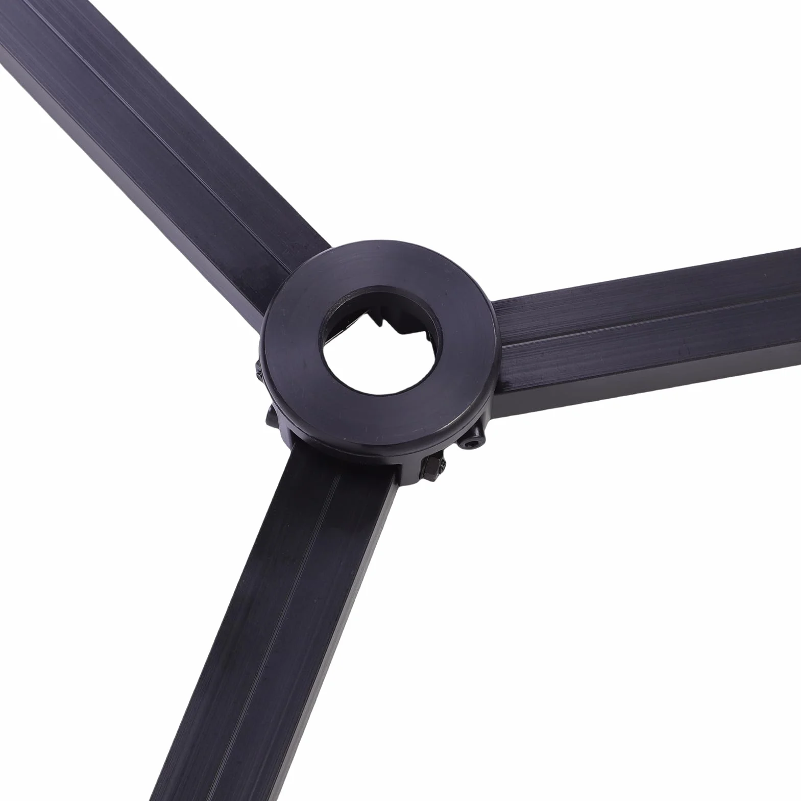 FTVOGUE Stabilizator Statywu, Nogi z Anodyzowanego Aluminium, Składane 60 Cm do Sprzętu Fotograficznego i Geodezyjnego, ze Wzmocnionymi Nóżkami O Loop na Nierównym Terenie