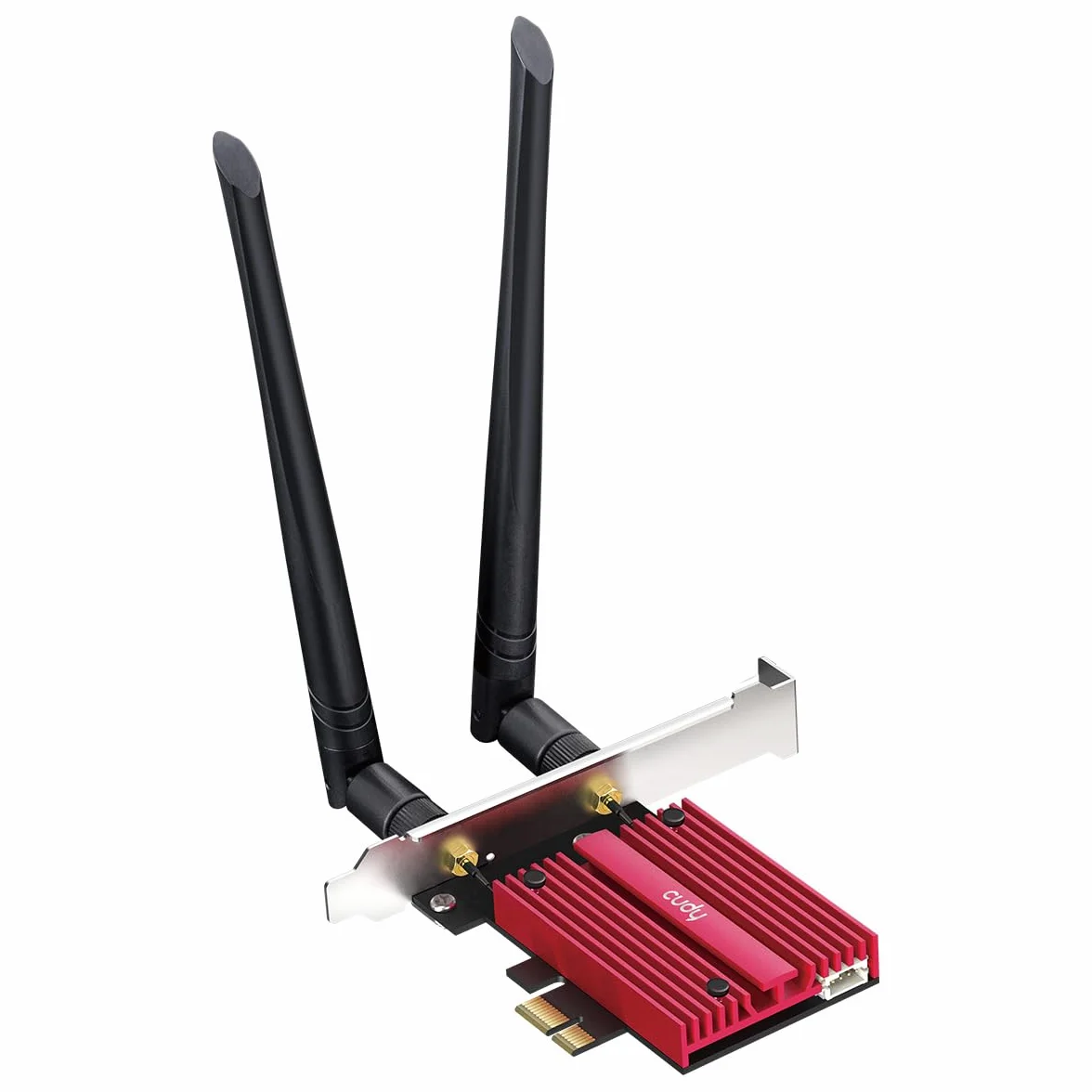 Cudy WE3000S AX3000 bezprzewodowa karta PCIe 6 do PC, Bluetooth 5.0, 2402 Mbps + 574 Mbps, AX200 wewnątrz, Bluetooth 5.0/4.2/4.0, 802.11ax/ac/a/b/g/n, tylko Windows 10 64-bit