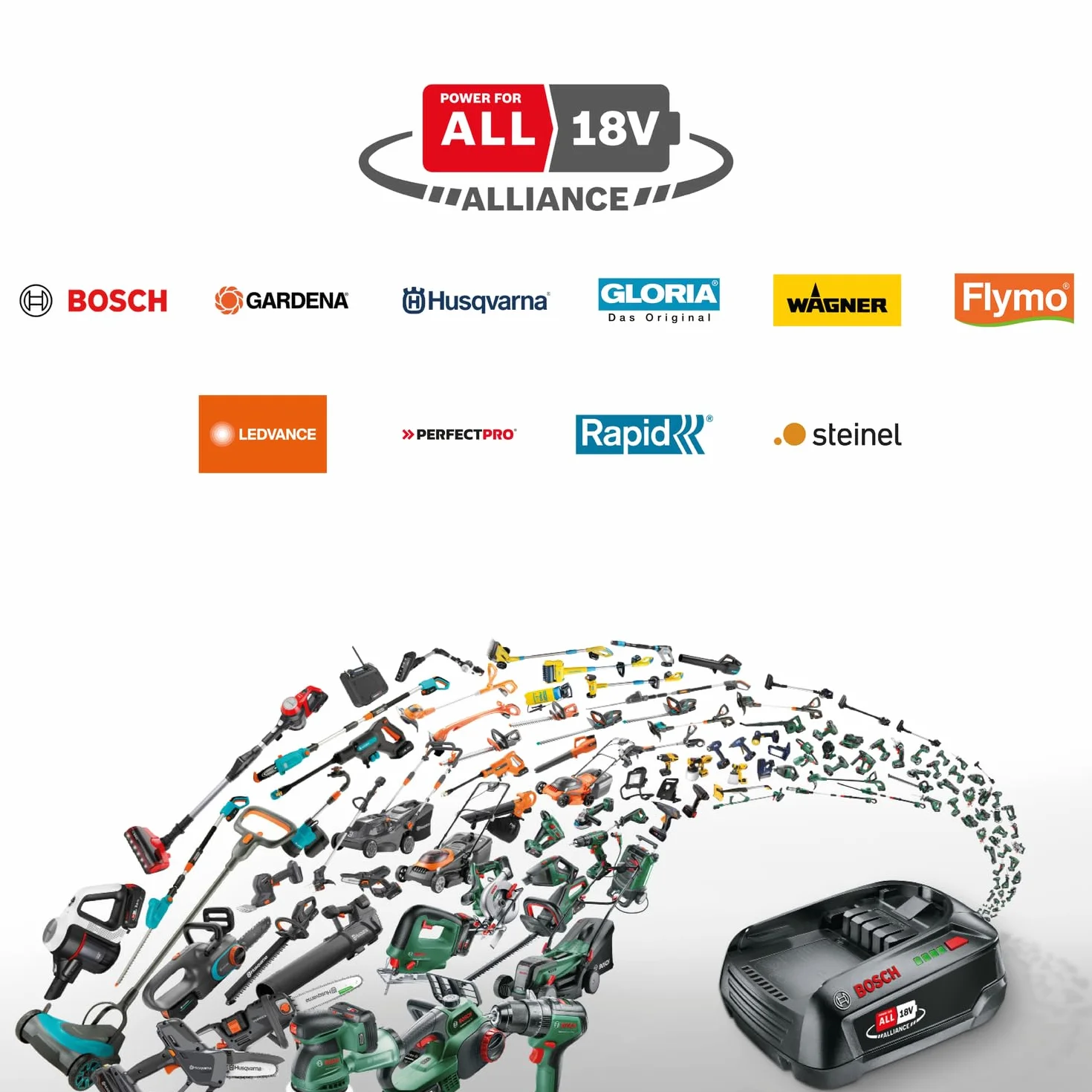 Bosch Fontus 18 V akumulator do czyszczenia na zewnątrz