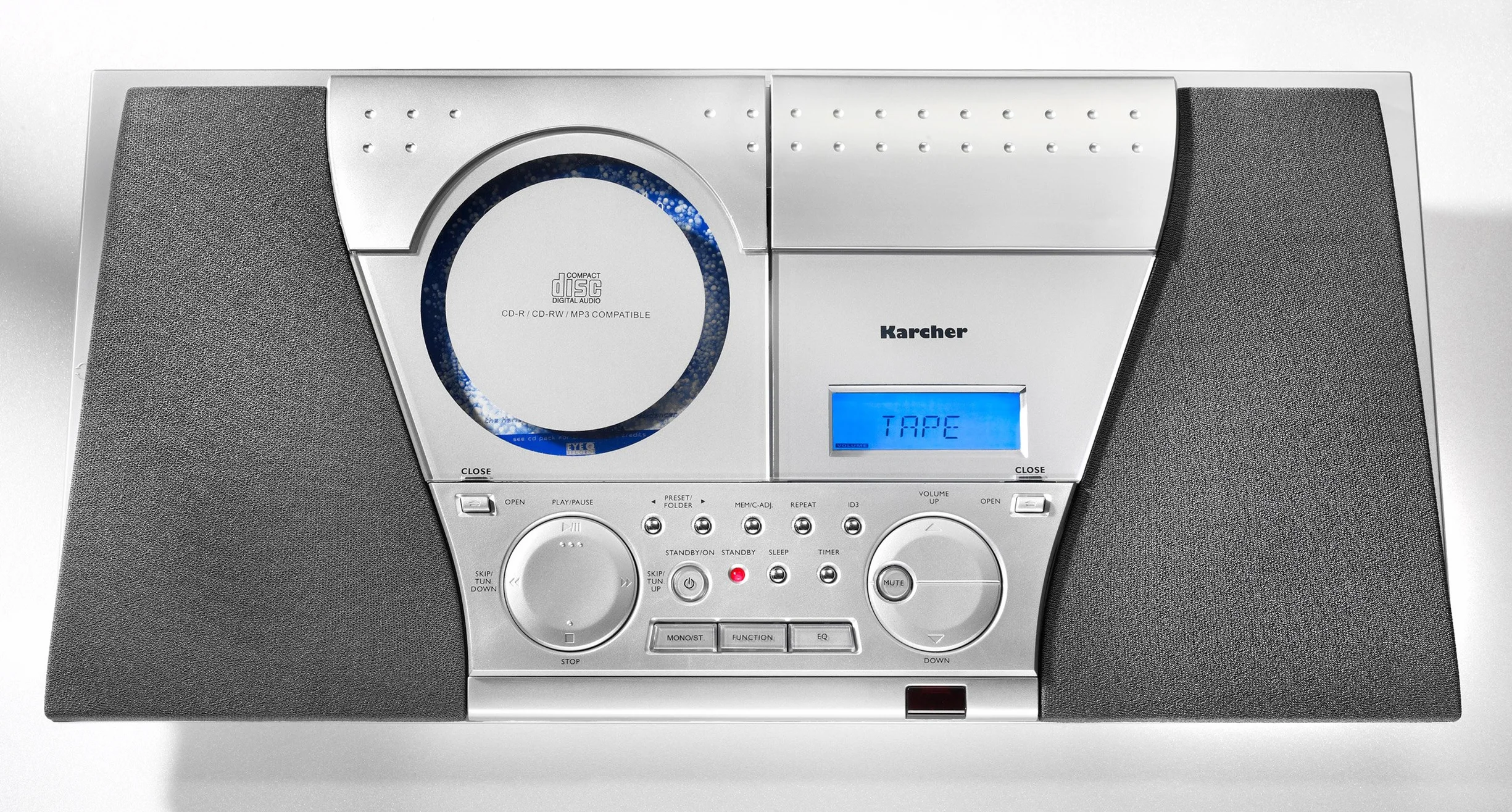Kärcher Mc 6550 MC 6550(N) Zestaw Stereo, Srebrny, 23W