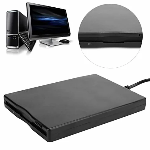 Przenośny Czytnik Dyskietek USB 3,5 Cala, Zewnętrzna Stacja Dyskietek do Laptopa
