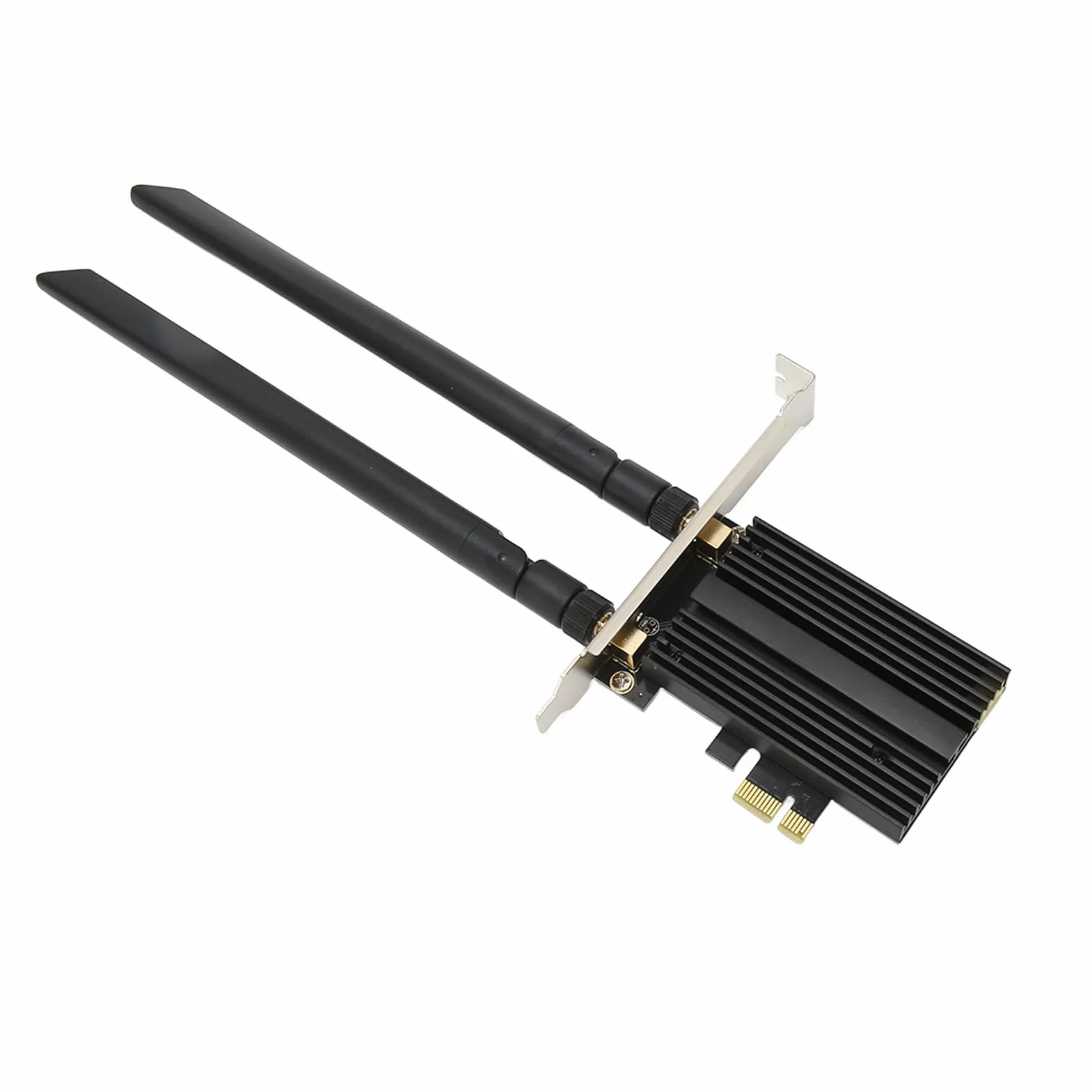 Karta Wi-Fi Pcie Gigabitowa Karta Sieciowa Wbudowany Adapter Podwójnego Ekranu Adapter do Pci, Triplet Band Podwójna Antena do Bt5.2 Wpa3, Karty Sieciowe