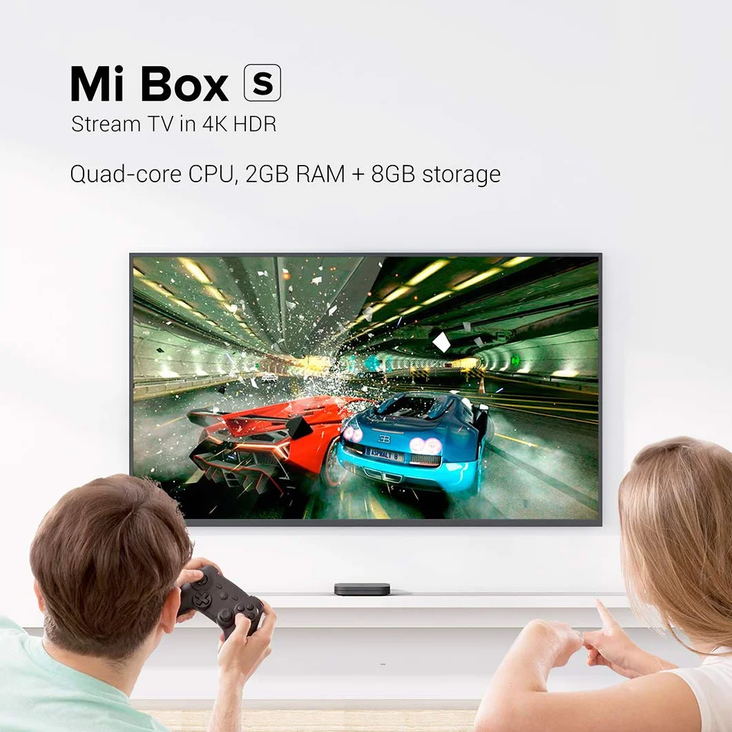 Original Xiaomi MCTvbox-s Jednostka Streamingowa, Czarny, 1 Sztuka