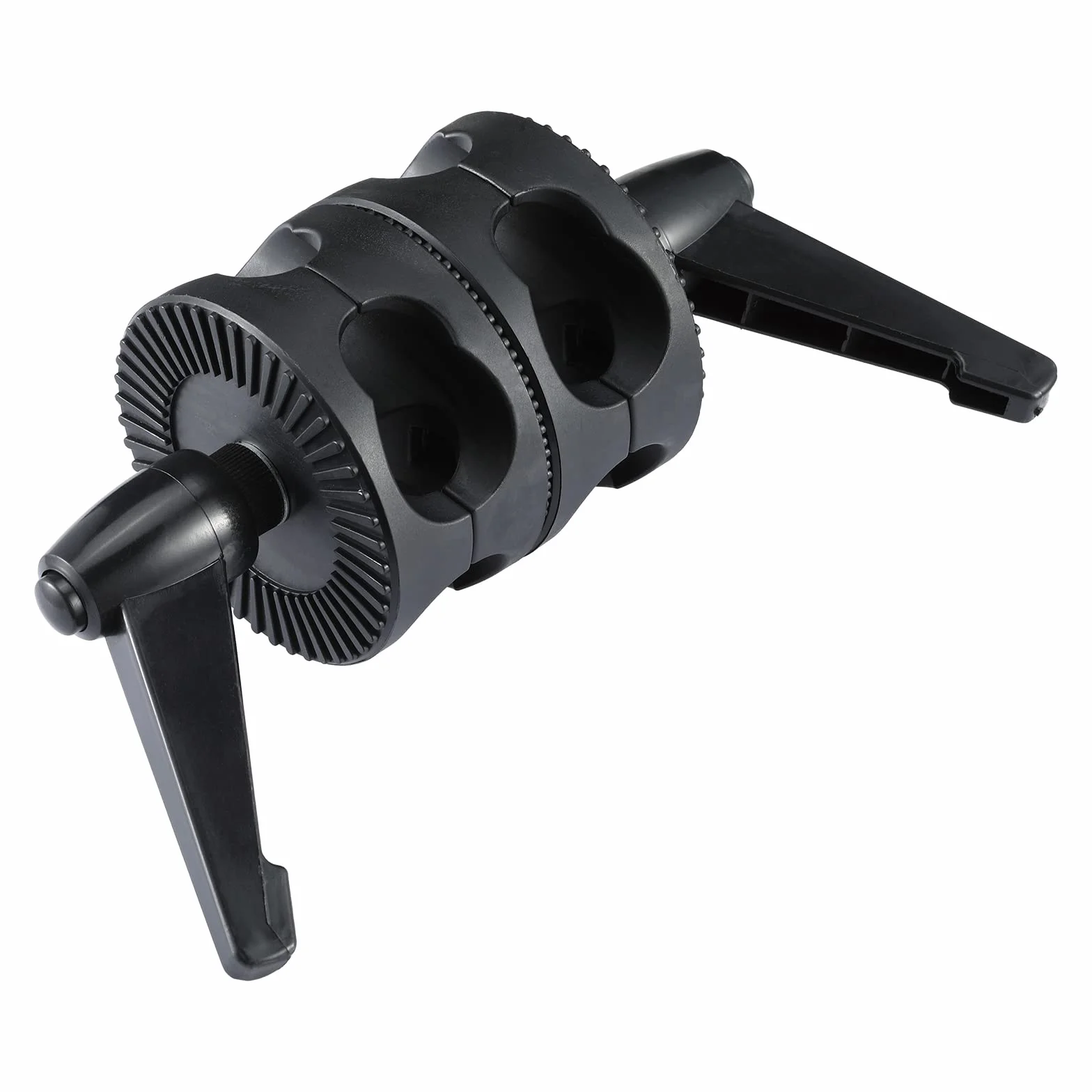 Soonpho Wielofunkcyjny wytrzymały uchwyt, głowica obrotowa, adapter dwukołowy do statywu świetlnego, ramienia przedłużającego, ramienia reflektora i innego sprzętu fotograficznego