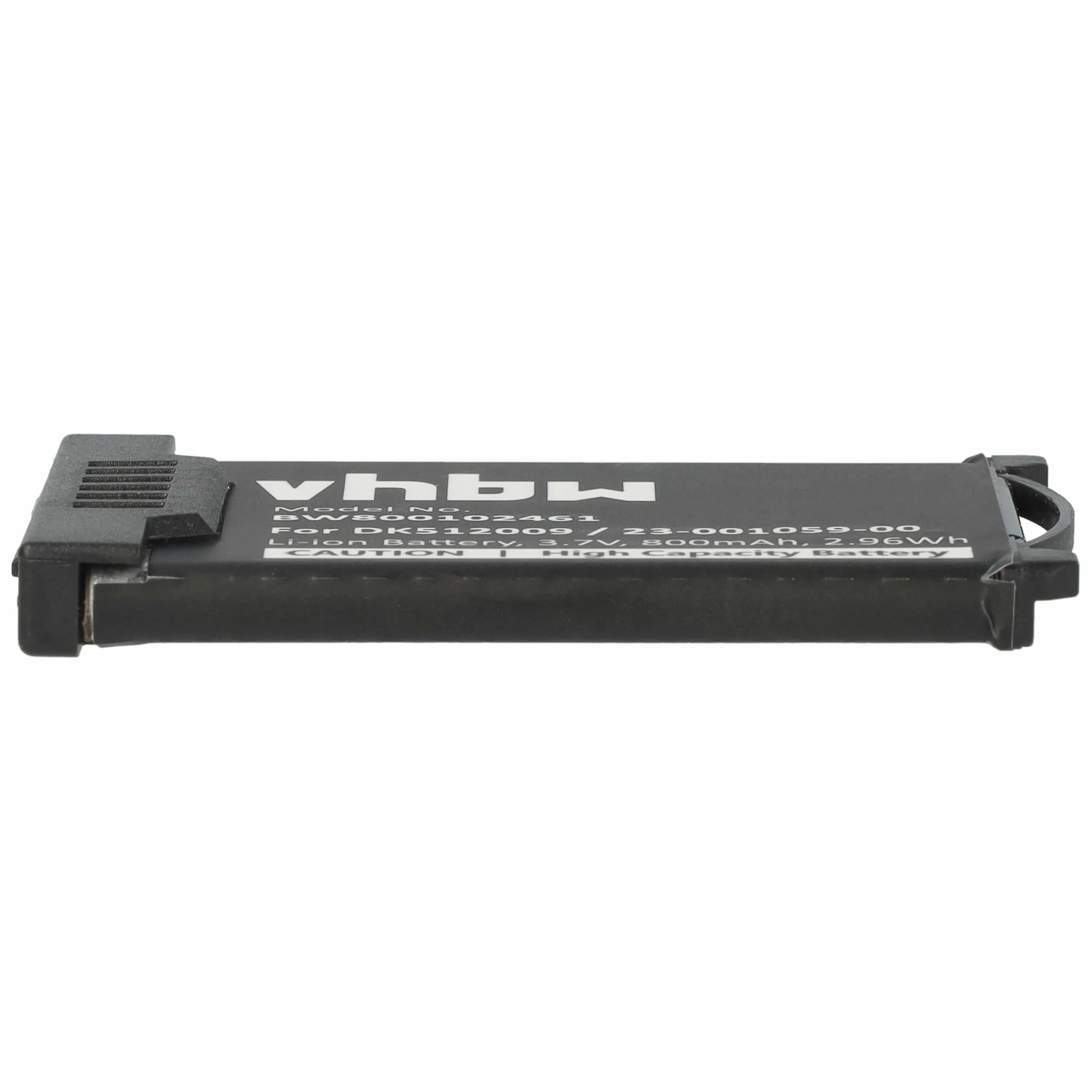 vhbw 10x akumulator zastępczy do DeTeWe DK512009, 23-001059-00 do bezprzewodowego telefonu stacjonarnego (800 mAh, 3,7 V, litowo-jonowy)