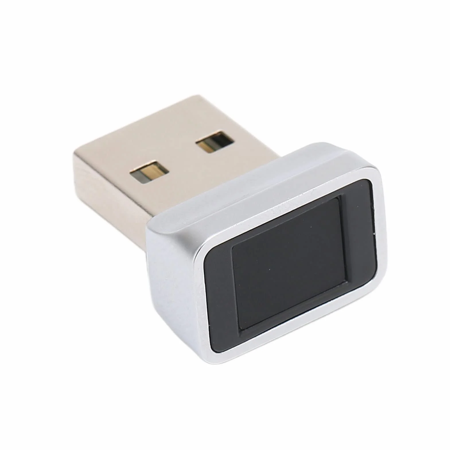 Czytnik Linii Papilarnych USB dla Systemu 10 11, Przenośny Skaner Linii Papilarnych do Komputera PC, Dotykowy Biometryczny Skaner Linii Papilarnych 360° do Laptopa PC,