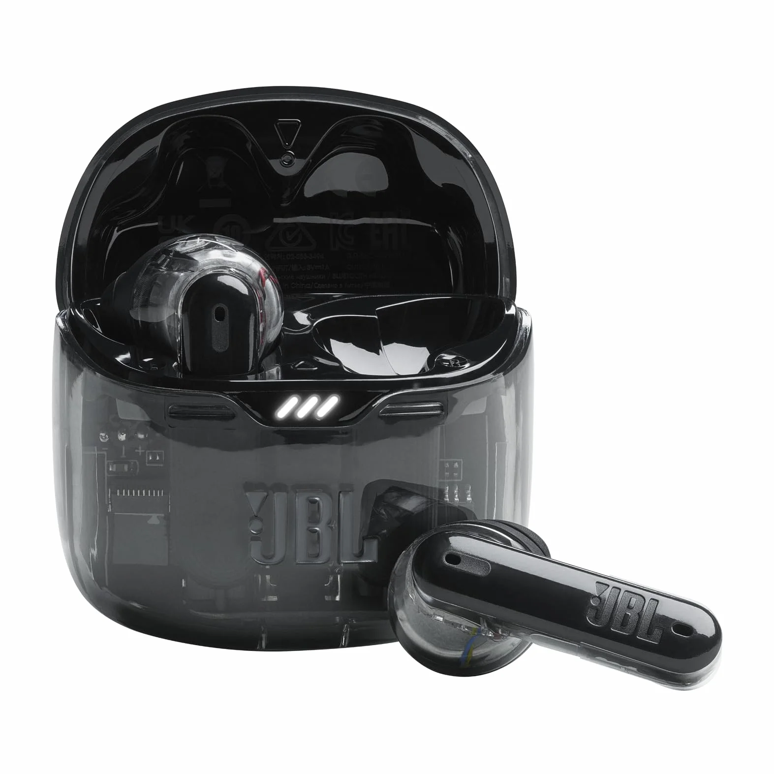 Jbl Tune Flex Ghost JBLTFLEXGBLK Słuchawki Douszne, Czarny, Do 32h