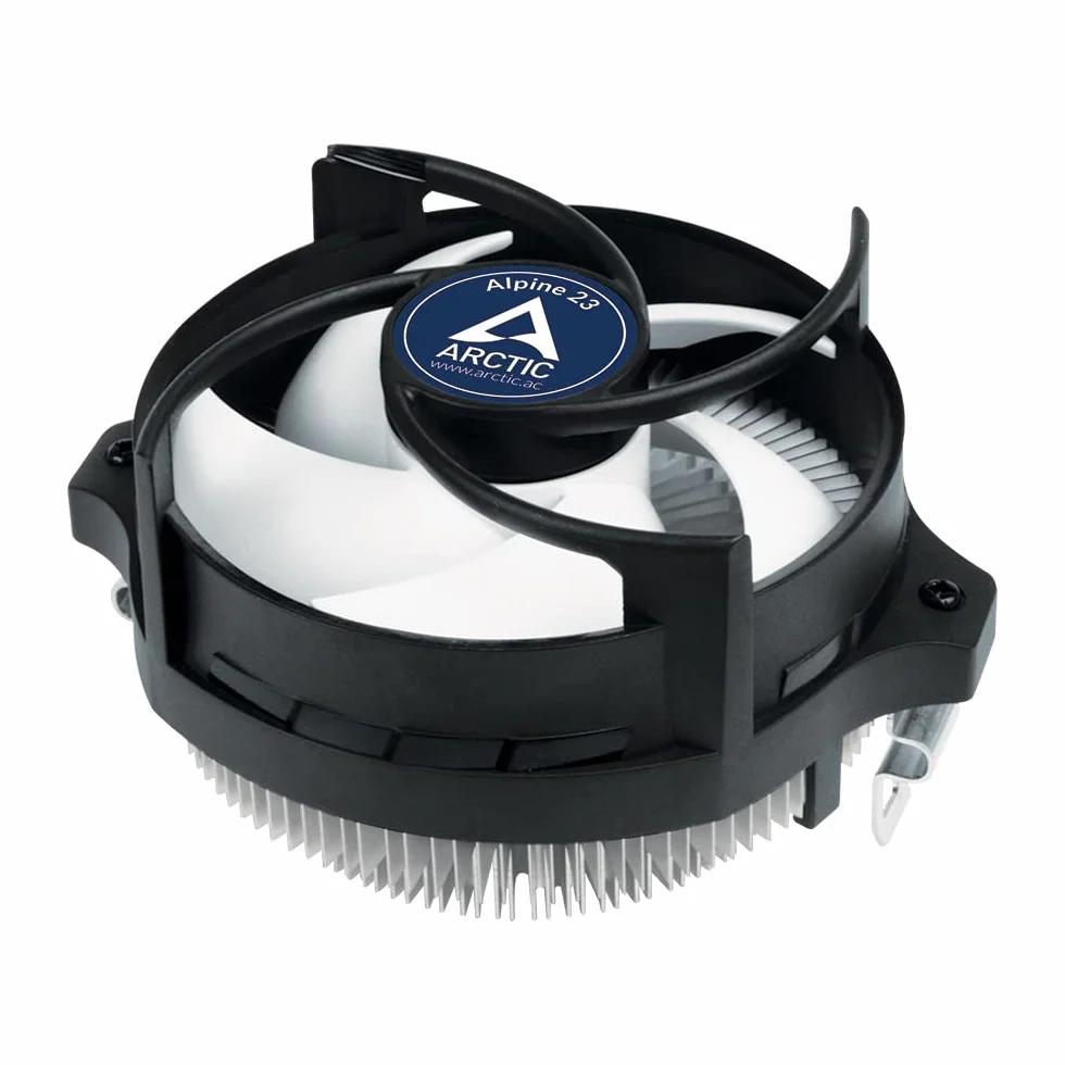 ARCTIC Alpine 23 cooler procesora AMD AM5 AM4 MX-4 Czarny
