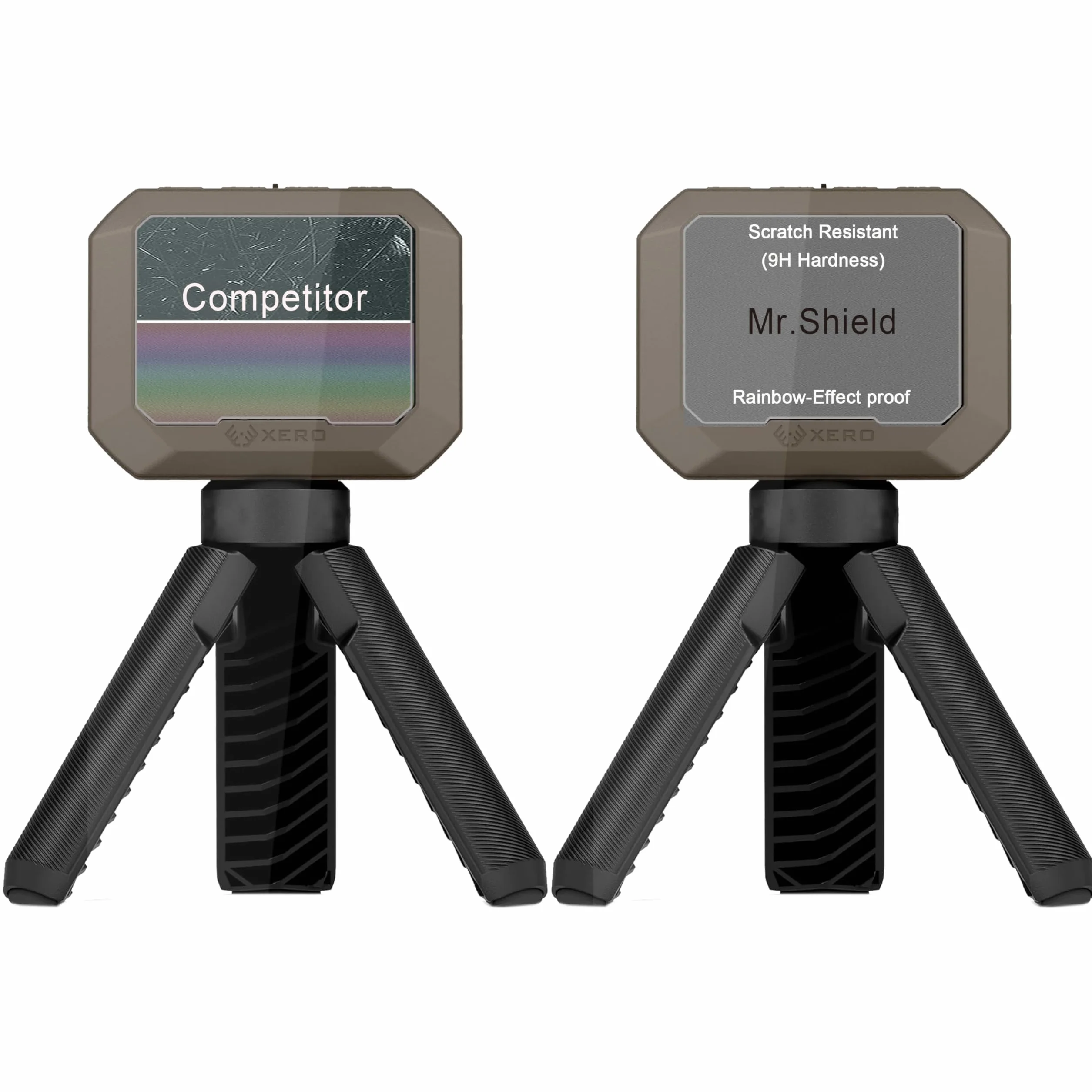 Mr.Shield Ochraniacz Ekranu do Garmin Xero C1 Pro, [3 Sztuki] Film Szkło Hartowane 9H, Odporny na Zarysowania, HD Przejaśniać