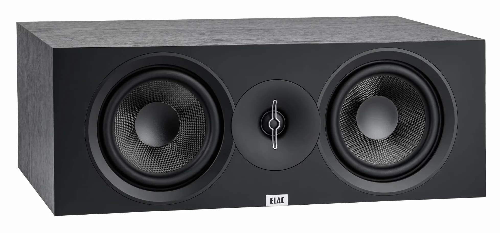 ELAC Debut C6.3 Głośnik centralny - idealny do strumieniowego przesyłania muzyki za pośrednictwem zestawu stereo w ramach systemu Surround 5.1, legendarny dźwięk, elegancki wygląd - głośnik pasywny