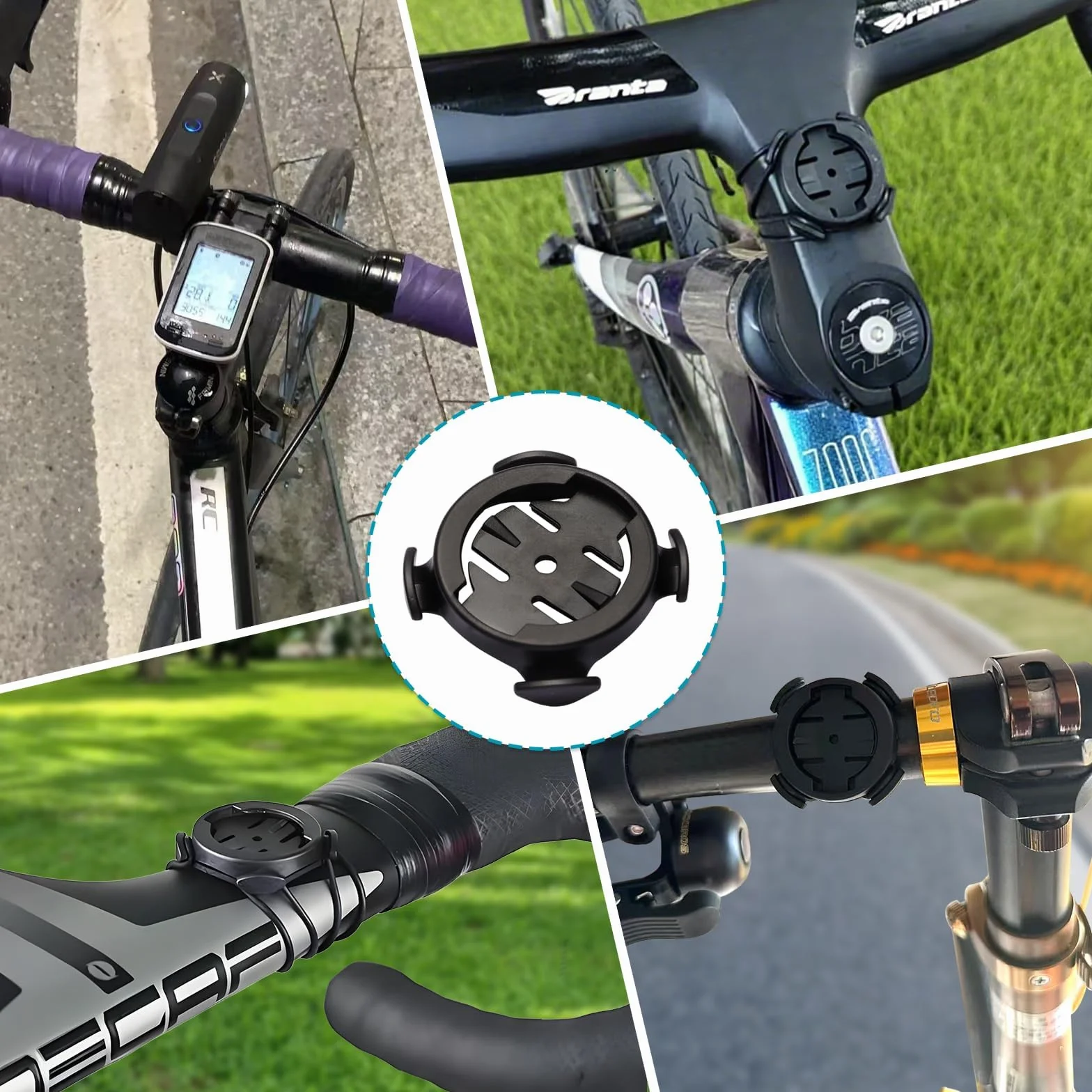 3 sztuki uchwyt na komputer rowerowy do Garmin uchwyt rowerowy | Do uchwytu Garmin Edge 200/500/510/520/800/810/1000