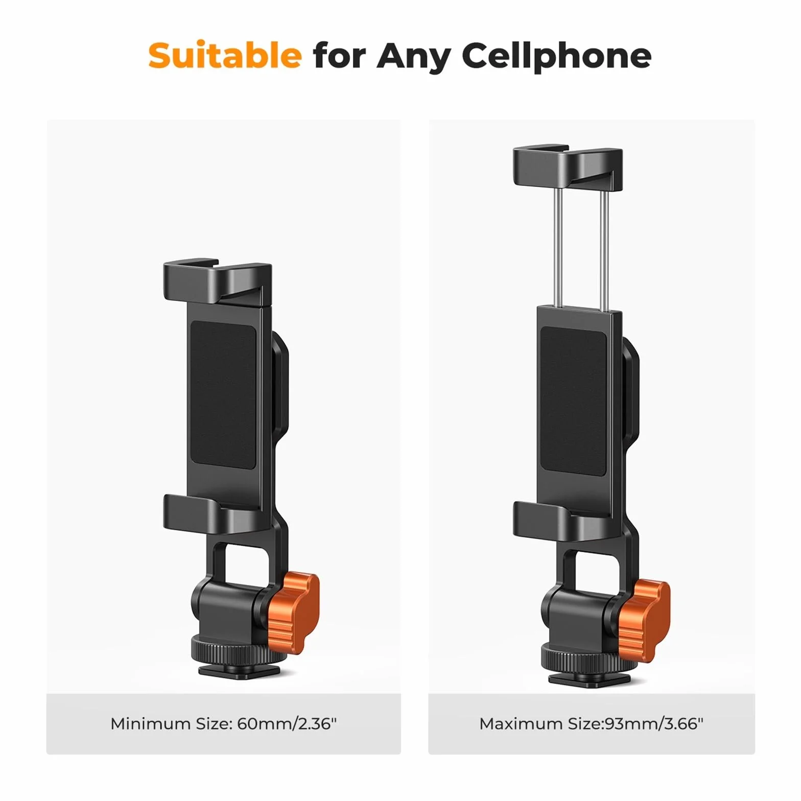Uchwyt na telefon komórkowy Metalowy statyw do telefonu Uniwersalny stojak na smartfony Regulowany uchwyt na telefon komórkowy do wszystkich telefonów Uchwyty kierownicy telefon komórkowy