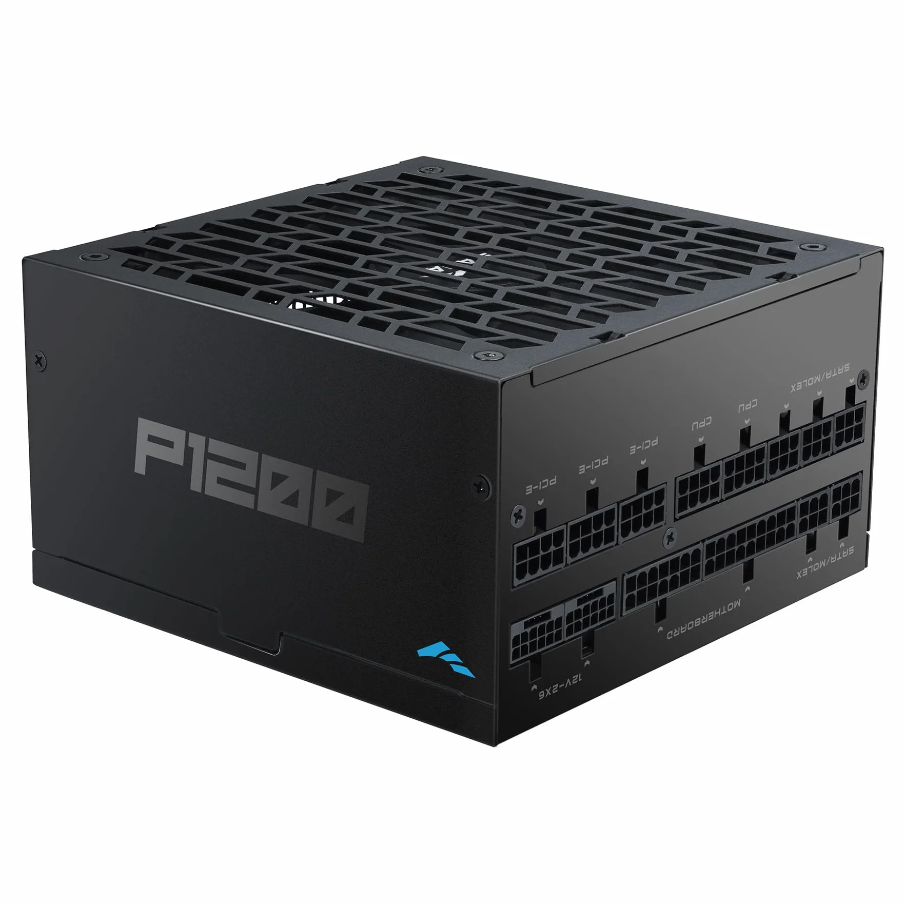 Zasilacz SAMA P1200 1200W Platinum, ATX 3.1, w pełni modularny, czarny | PCIe 5.1, certyfikat 80 Plus Platinum i Cybenetics, japońskie kondensatory, ultra-cichy wentylator 140 mm FDB