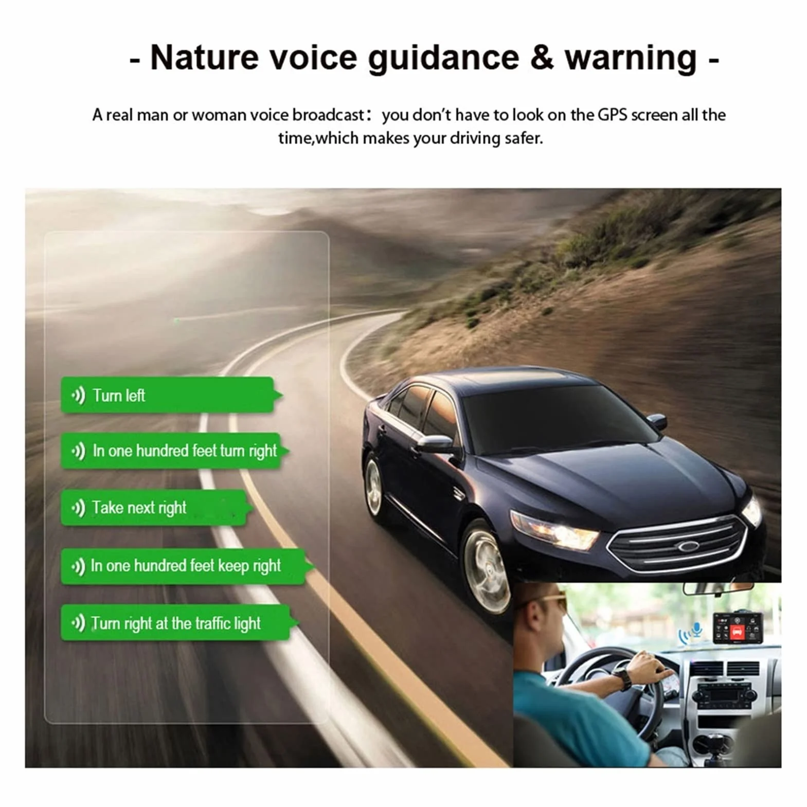 Nawigacja GPS 25. 6m + 8 GB. Samochód ciężarowy GPS Auto Navigator Sat Nav Dotykowy ekran Darmowa aktualizacja Mapa Dla SamochodóW CiężArowych SamochodóW Kempingowych (Size : No Bluetooth AVIN)