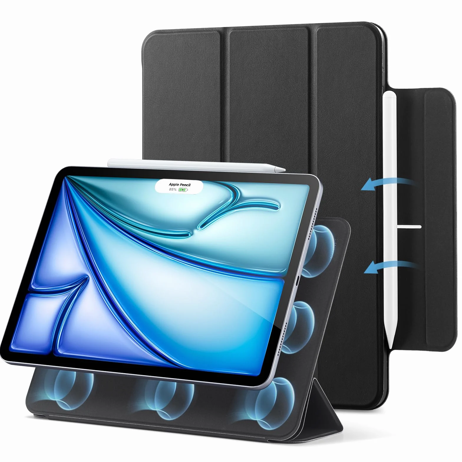 ESR Magnetyczne Etui na iPad Air 4 2020 10,1 cala Czarny