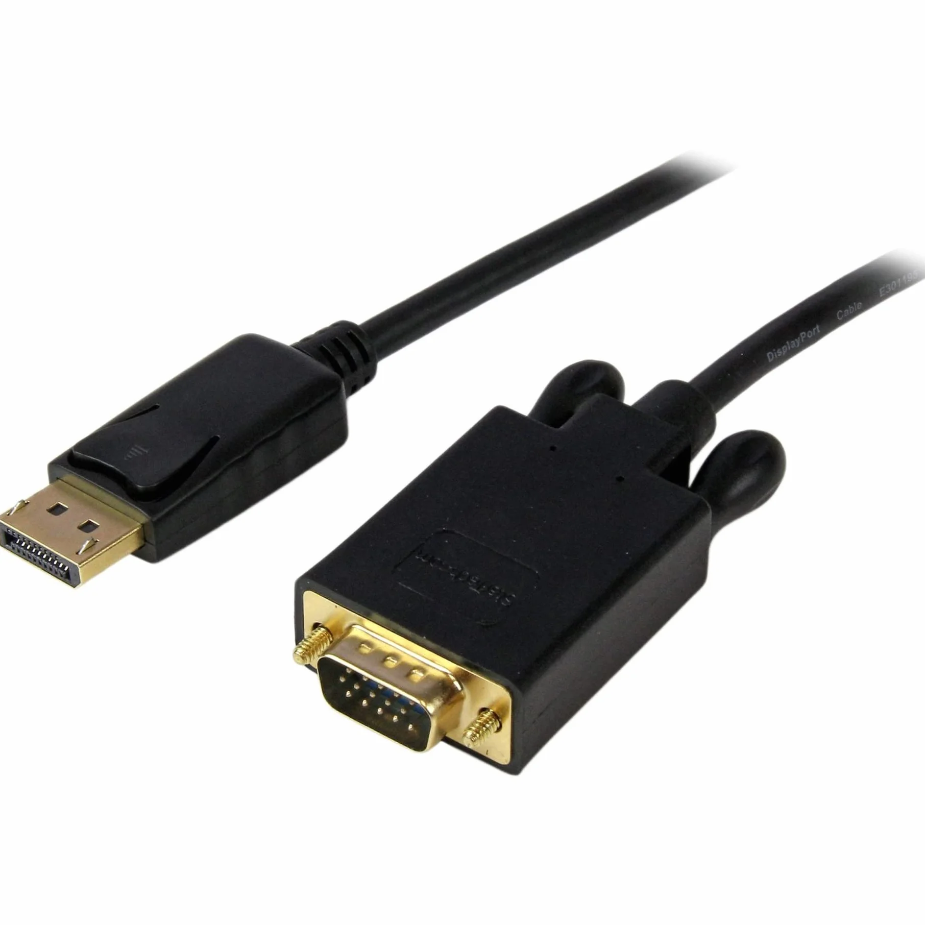 StarTech.com DisplayPort na kabel VGA 4,5 m (wtyczka/wtyczka), aktywny kabel DP do VGA Adapter/konwerter do PC 1920 x 1200, czarny