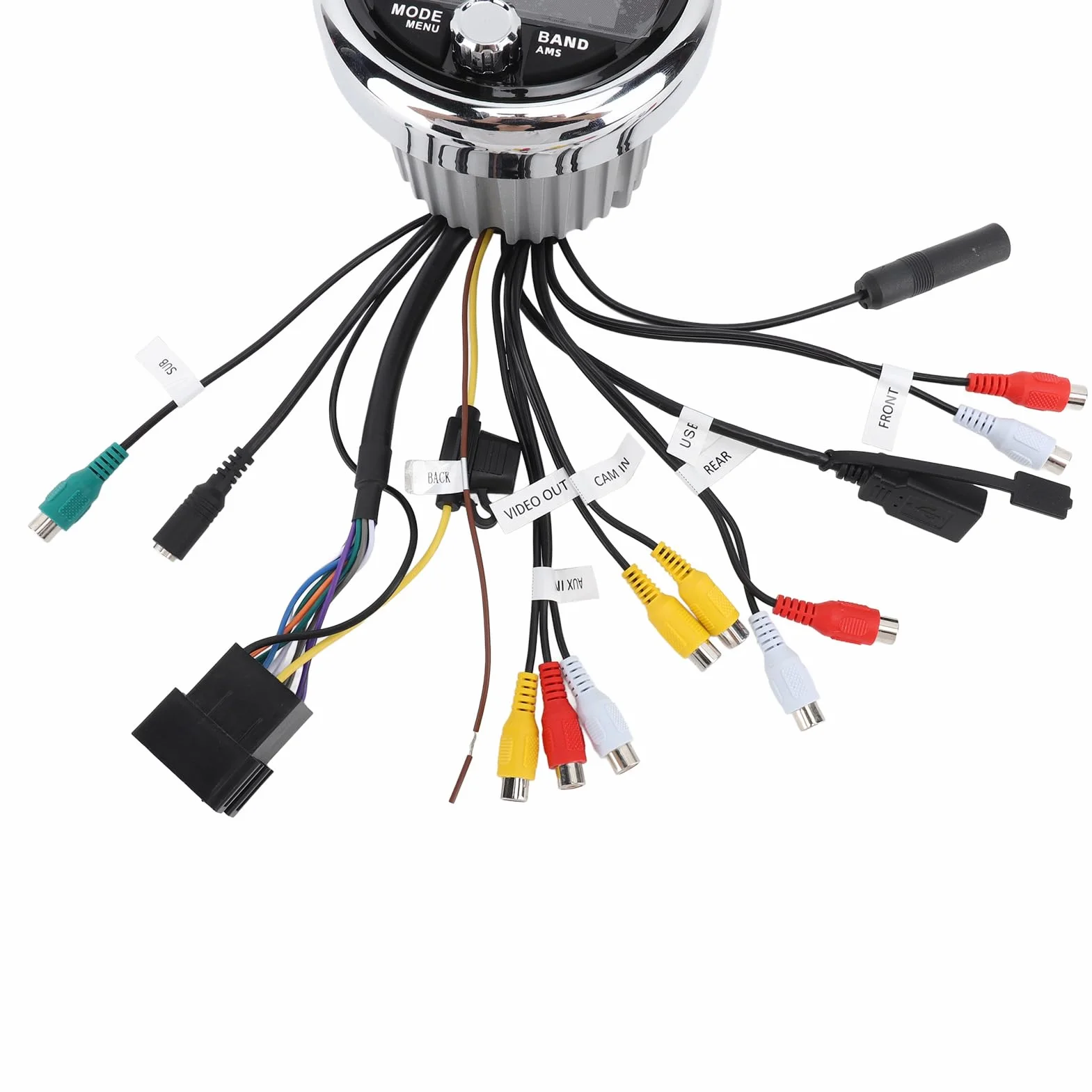 Radio morskie, morskie radio stereo, Bluetooth, 12 V, stop aluminium, pyłoszczelne, wodoodporne, bezstratna muzyka, media cyfrowe, odtwarzacz MP5 do jachtów, kamperów, łodzi