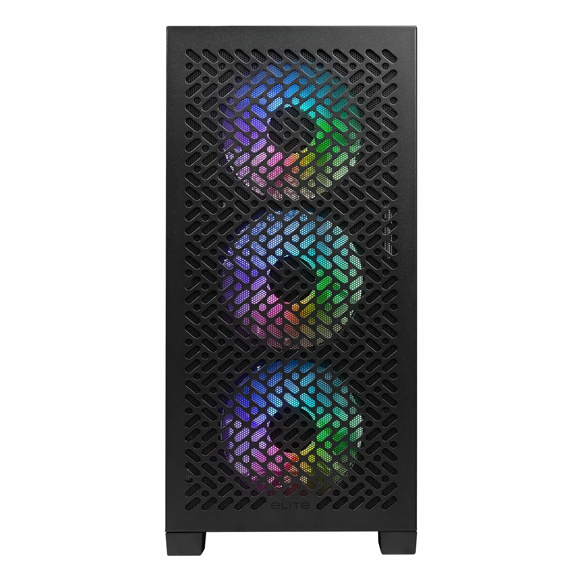 Cooler Master Elite 302 Micro-ATX minimalistyczne etui PC o wysokim przepływie powietrza, 365 mm GPU Max, kompatybilne RTX 5080|RX 7090 XT, 280 mm AIO Max, typ C, szkło hartowane, potrójny wentylator