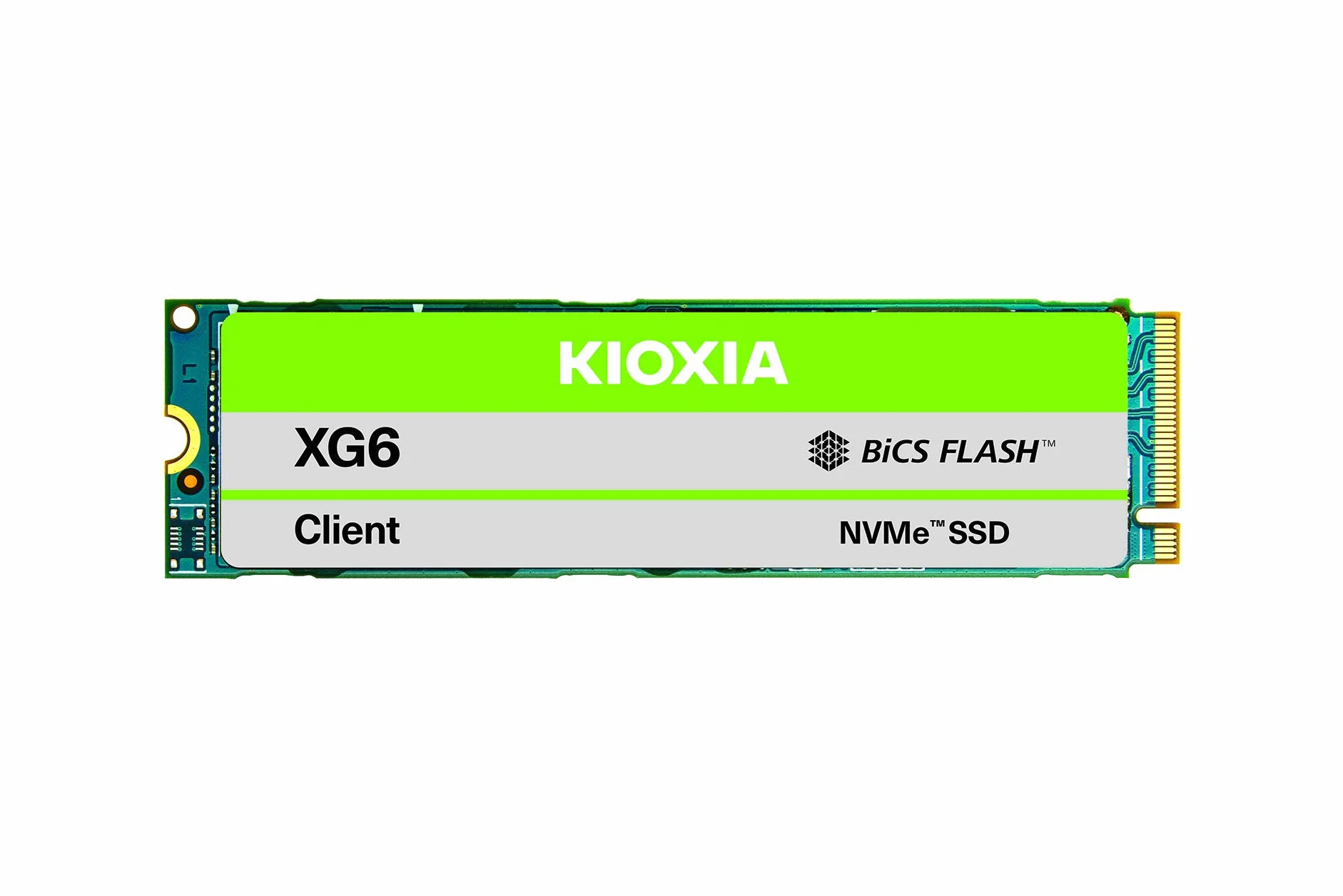 Kioxia KXG60ZNV256G Client SSD 256GB NVMe/PCIe M.2 2280