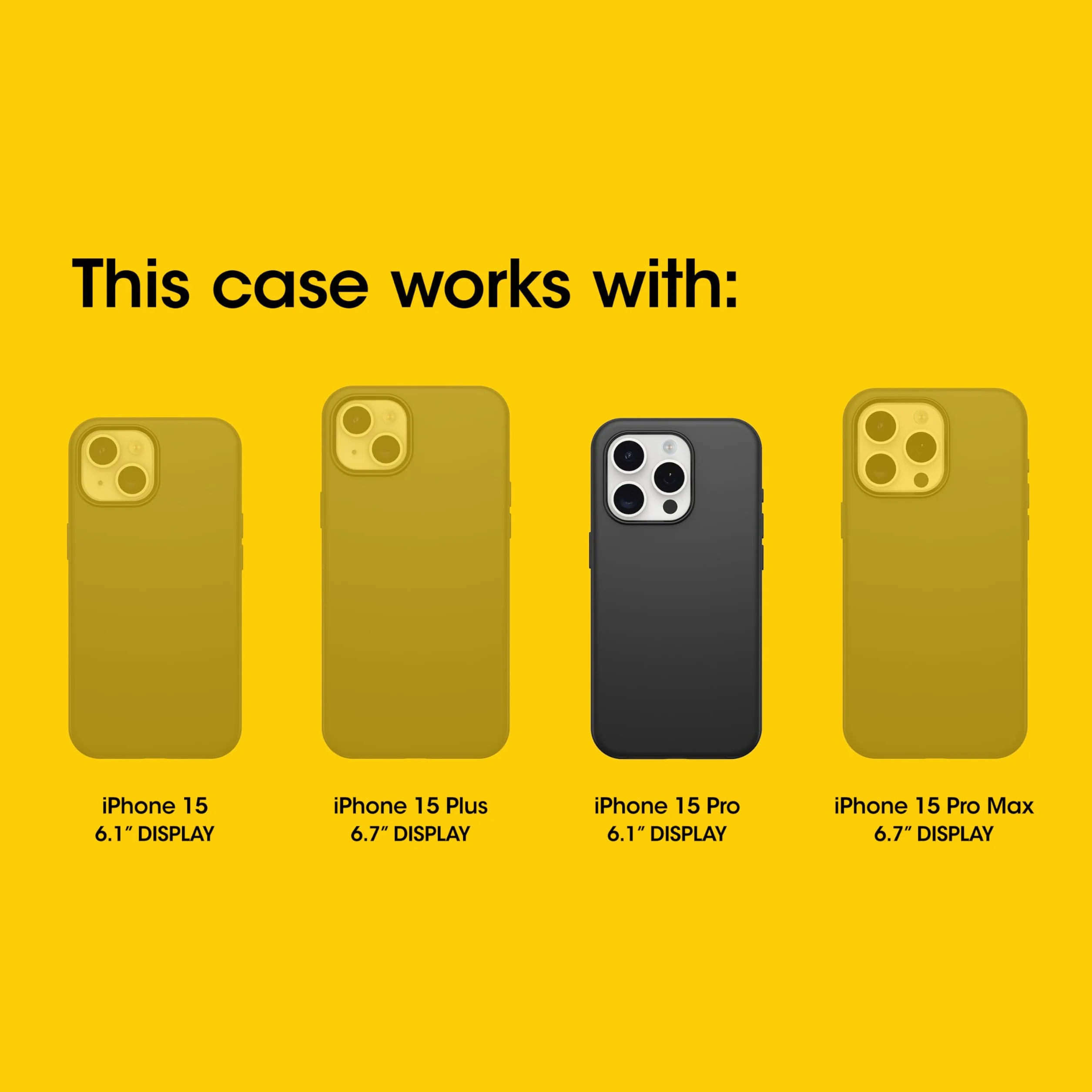 OtterBox Premium Pro Blue Light Ochraniacz ekranu dla iPhone 15 Pro, Szkło hartowane, doskonała ochrona przed zarysowaniami, przetrwa upadek do 6ft