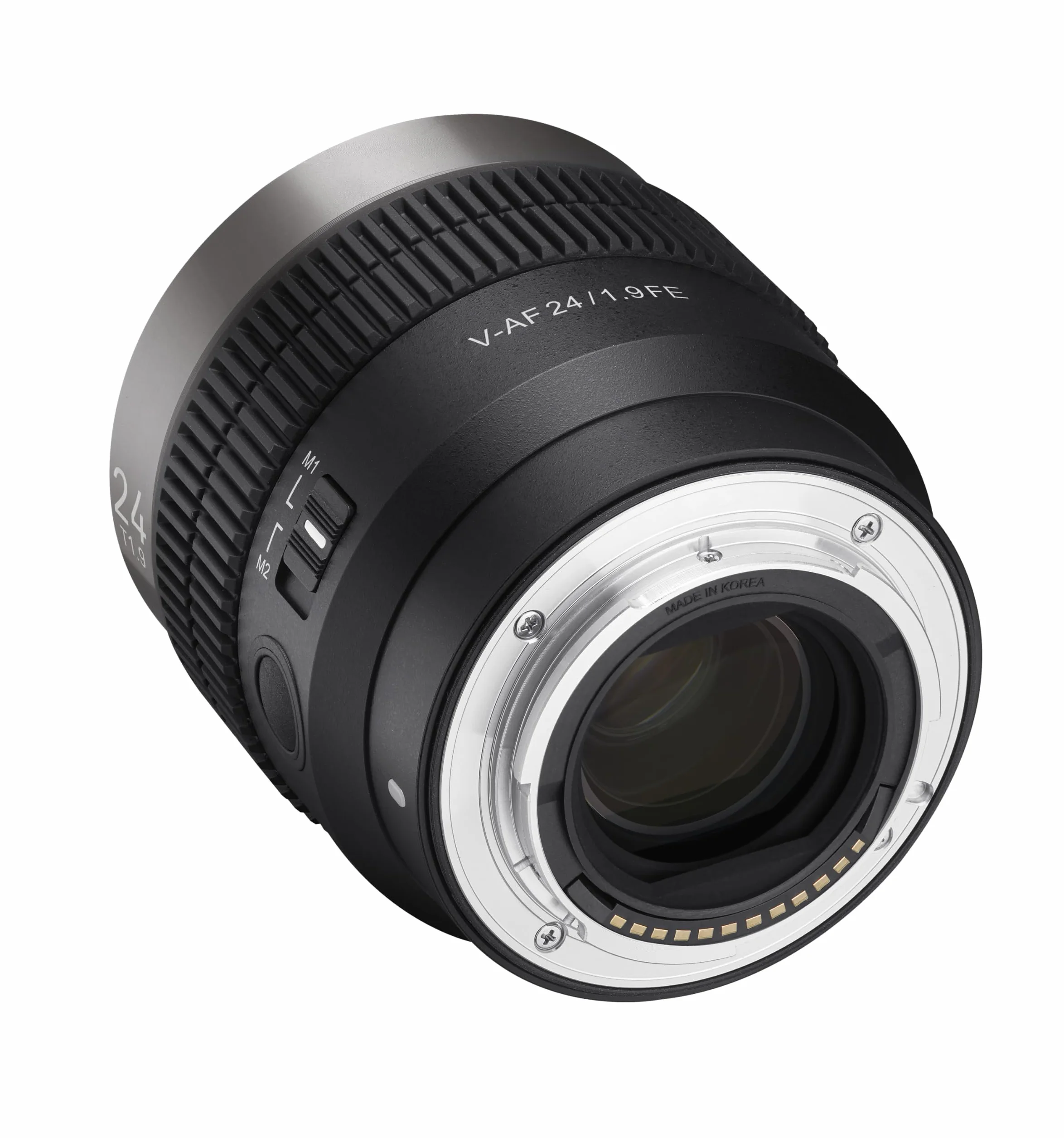 SAMYANG V-AF 24 mm T1, 9 FE do Sony E, obiektyw wideo, obiektyw automatycznej ostrości, soczewka Cine Lens 8K, Custom Switch i Button