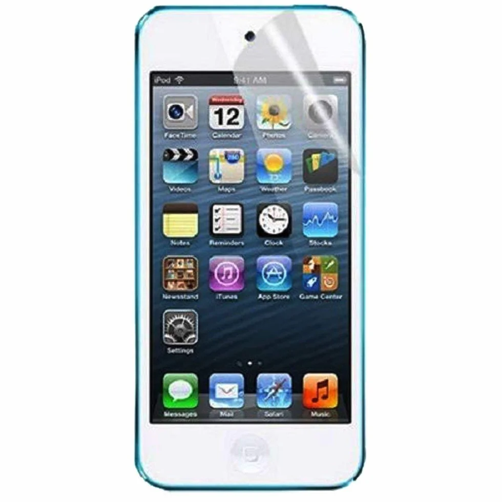 Etui ULAK iPod Touch 7, iPod Touch 6/5 z 2 osłoną ekranu, przezroczyste, cienkie, miękkie TPU odporne na wstrząsy etui do Apple iPod Touch 5/6 / 7 generacji (2019), przezroczyste