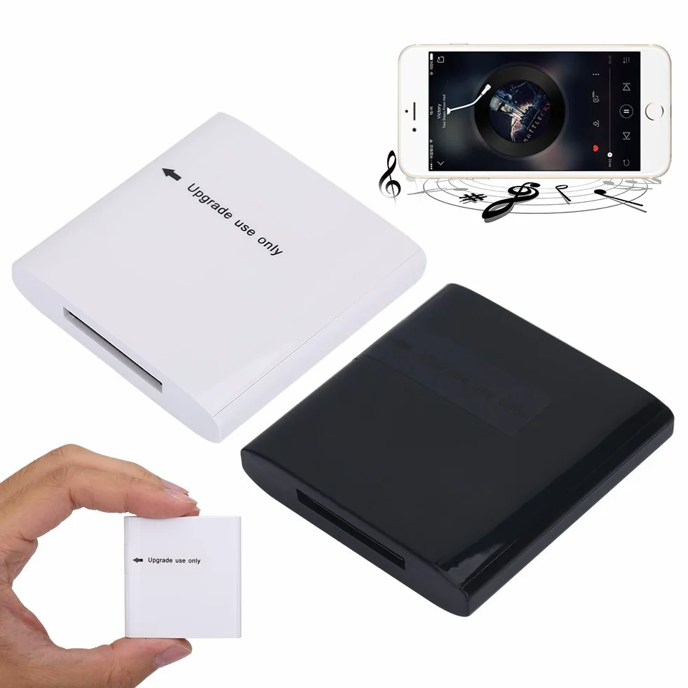 Garsent Odbiornik Bluetooth 2.1-30-pinowy Adapter Audio Stereo do iPada iPoda PC