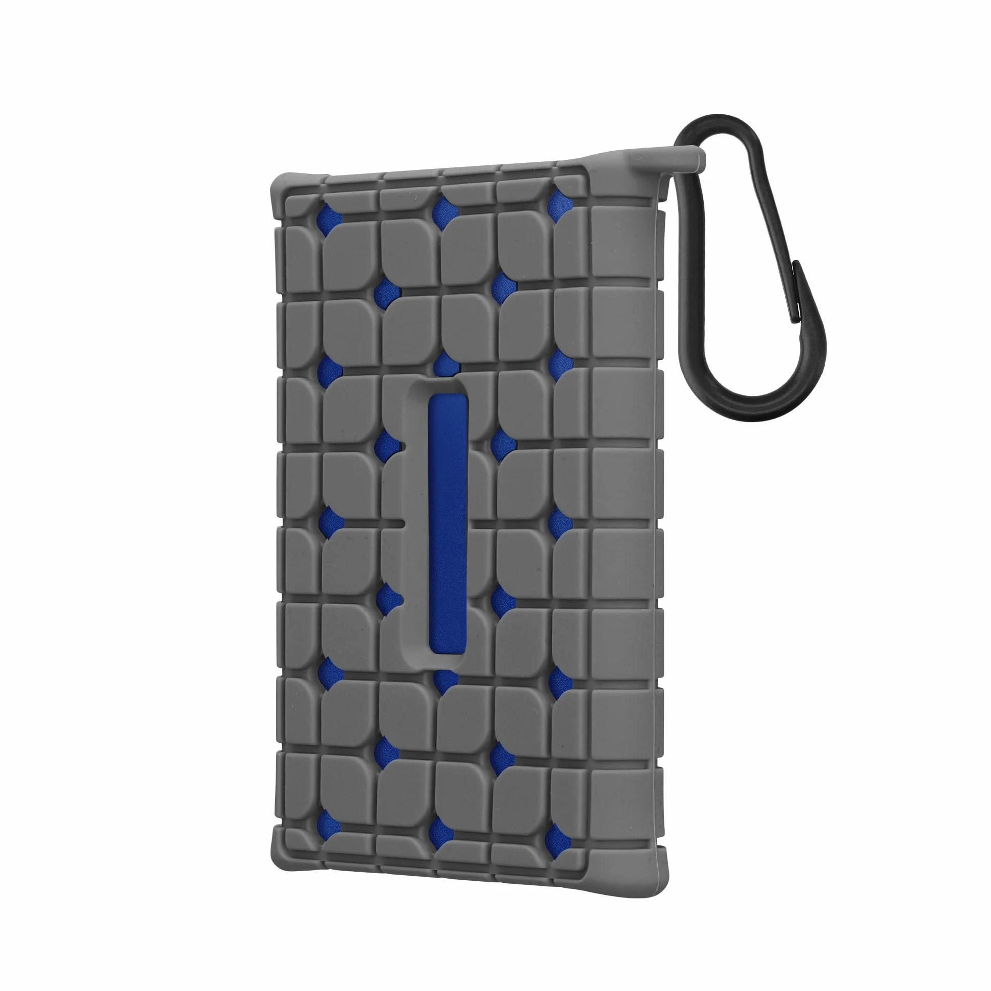 kwmobile Etui kompatybilne z Samsung T7 Portable SSD - Silikonowa osłona na przenośny dysk SSD - w kolorze szarym