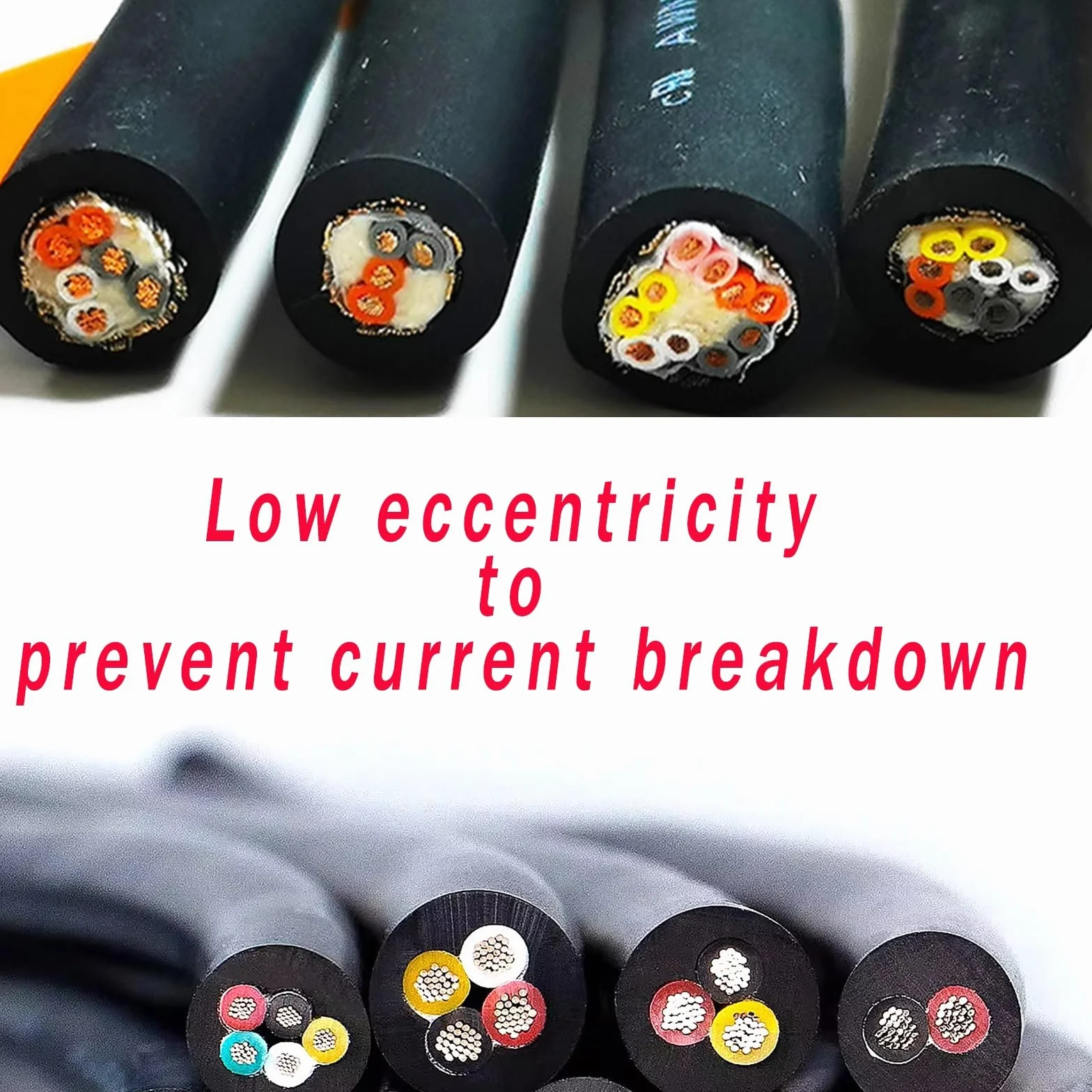 Ekranowany kabel alarmowy, 26AWG (4-20) C UL2464 ekranowany kabel skrętkowy z miedzi cynowanej FR PVC 300V -20°C do 80°C(25ft,26AWG-16C)