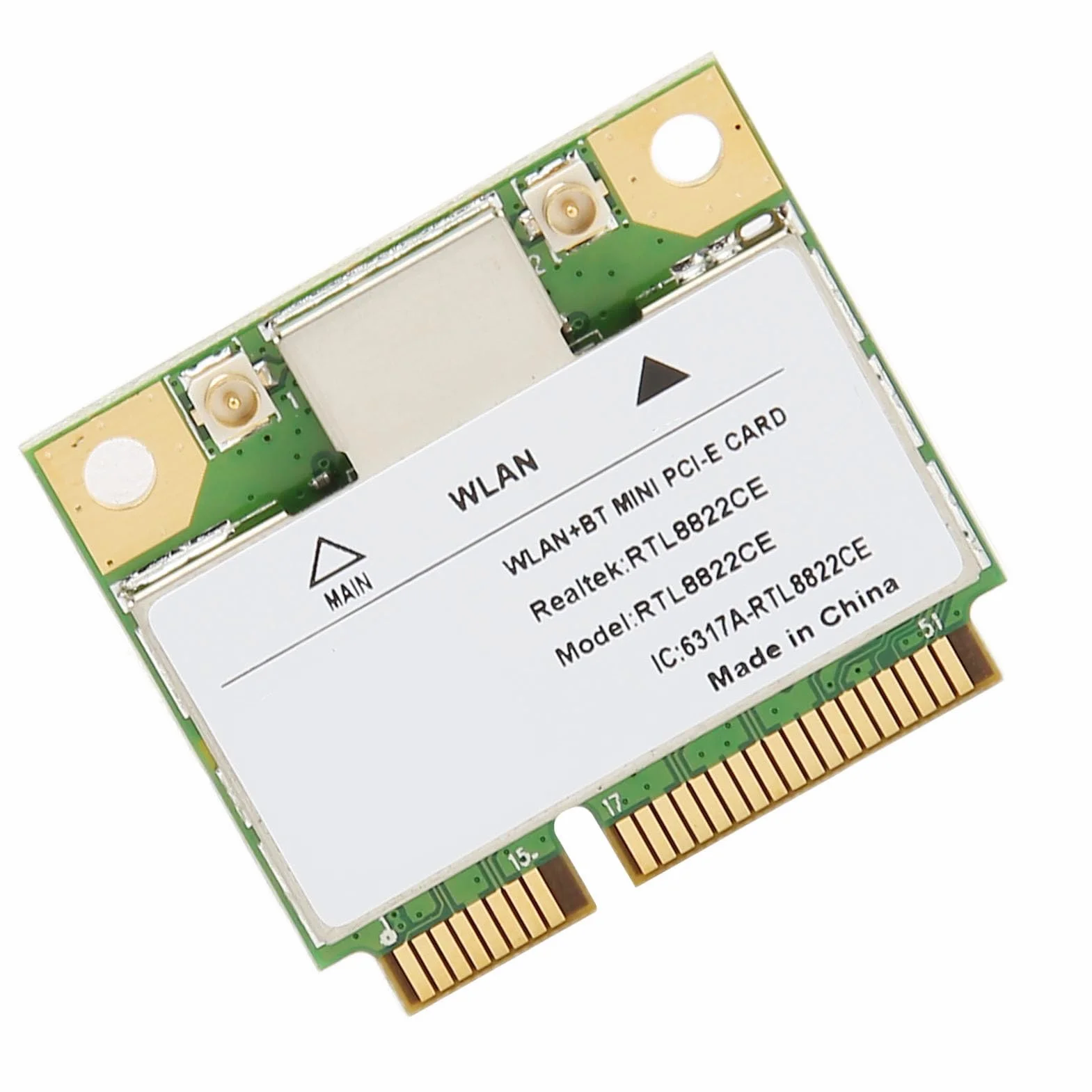 Karta WiFi RTL8822CE Mini PCIe Dwuzakresowa 2.4 GHz 5 GHz 5G Bezprzewodowa Karta Sieci LAN