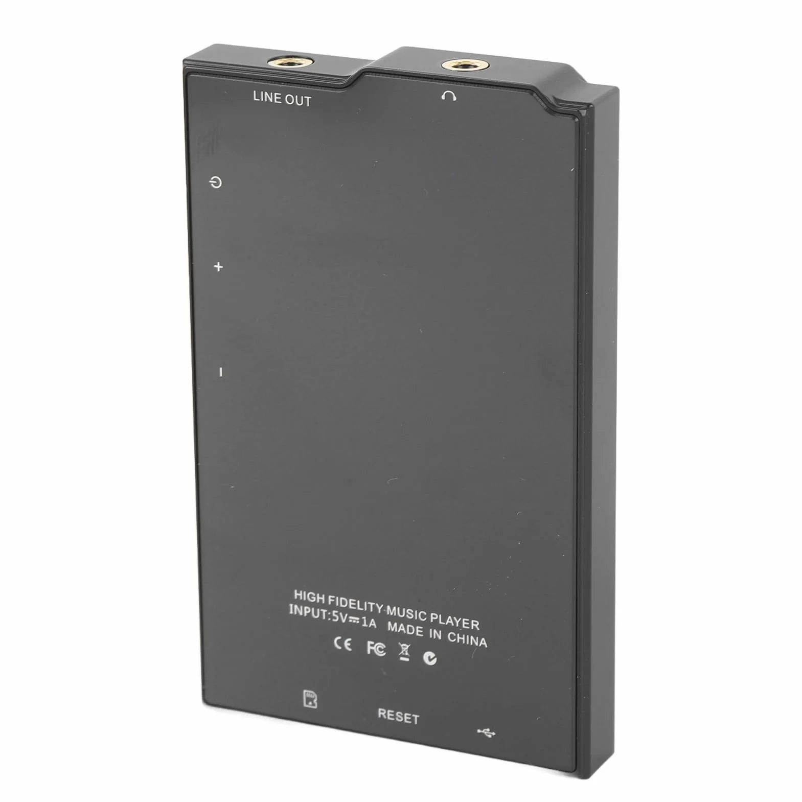 Odtwarzacz Muzyczny HiFi z 2,4-calowym Ekranem HD, DSD DAC FLAC MP3 Lossless, Bezprzewodowy Nadajnik-odbiornik Bluetooth 5.3, Wejście USB DAC