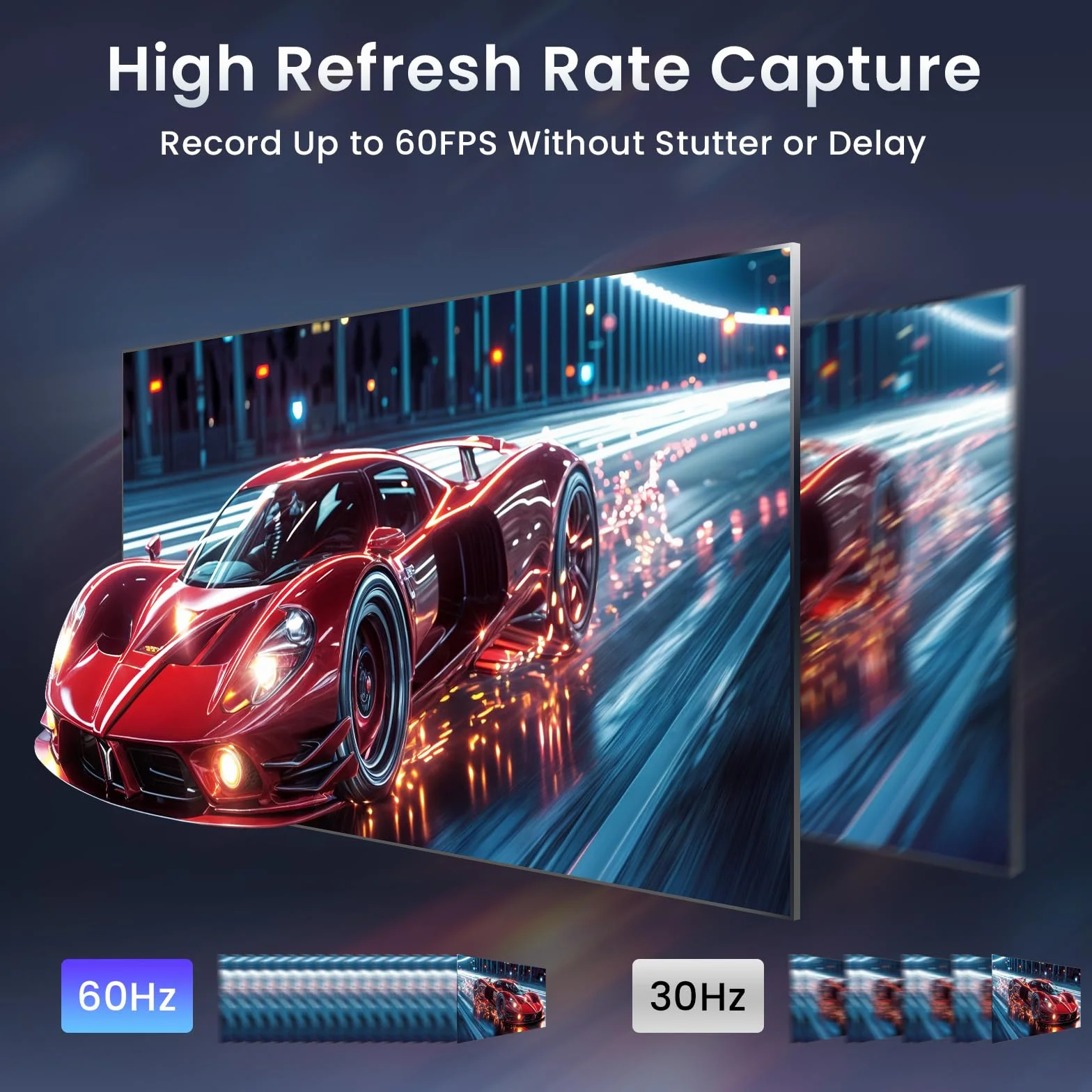Papeaso 4K HDMI Capture Card, 1080P 60FPS USB 3.0 nagrywarka wideo do strumieniowego przesyłania, kompatybilna z Switch, PS5, PS4, Xbox, aparatem, komputerem